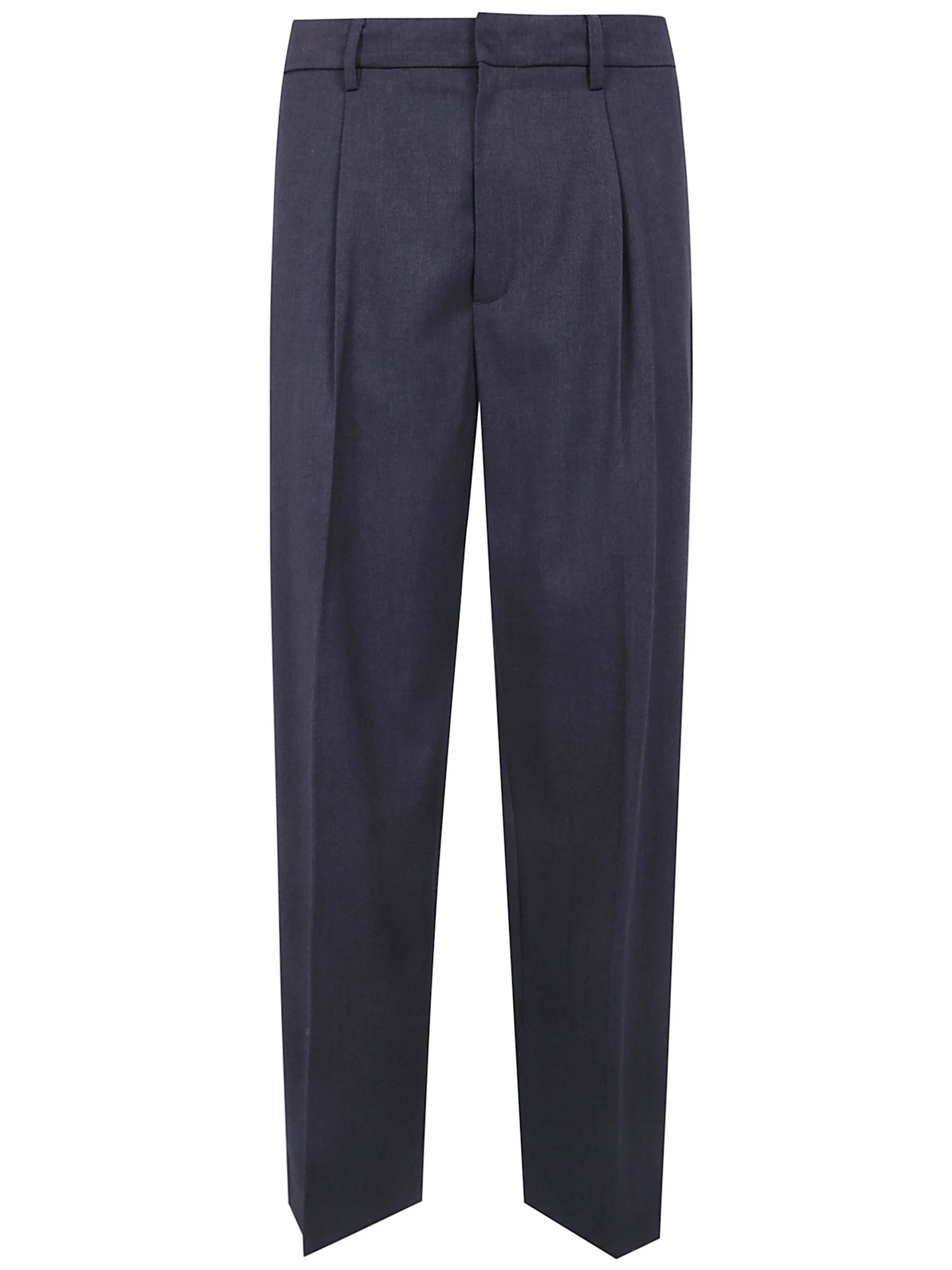 Pants Pleated "Semi-Wide Slacks" - 1