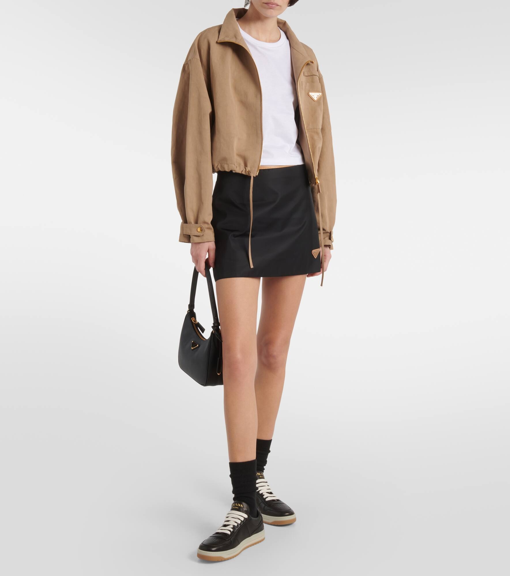 Downtown leather low-top sneakers - 2