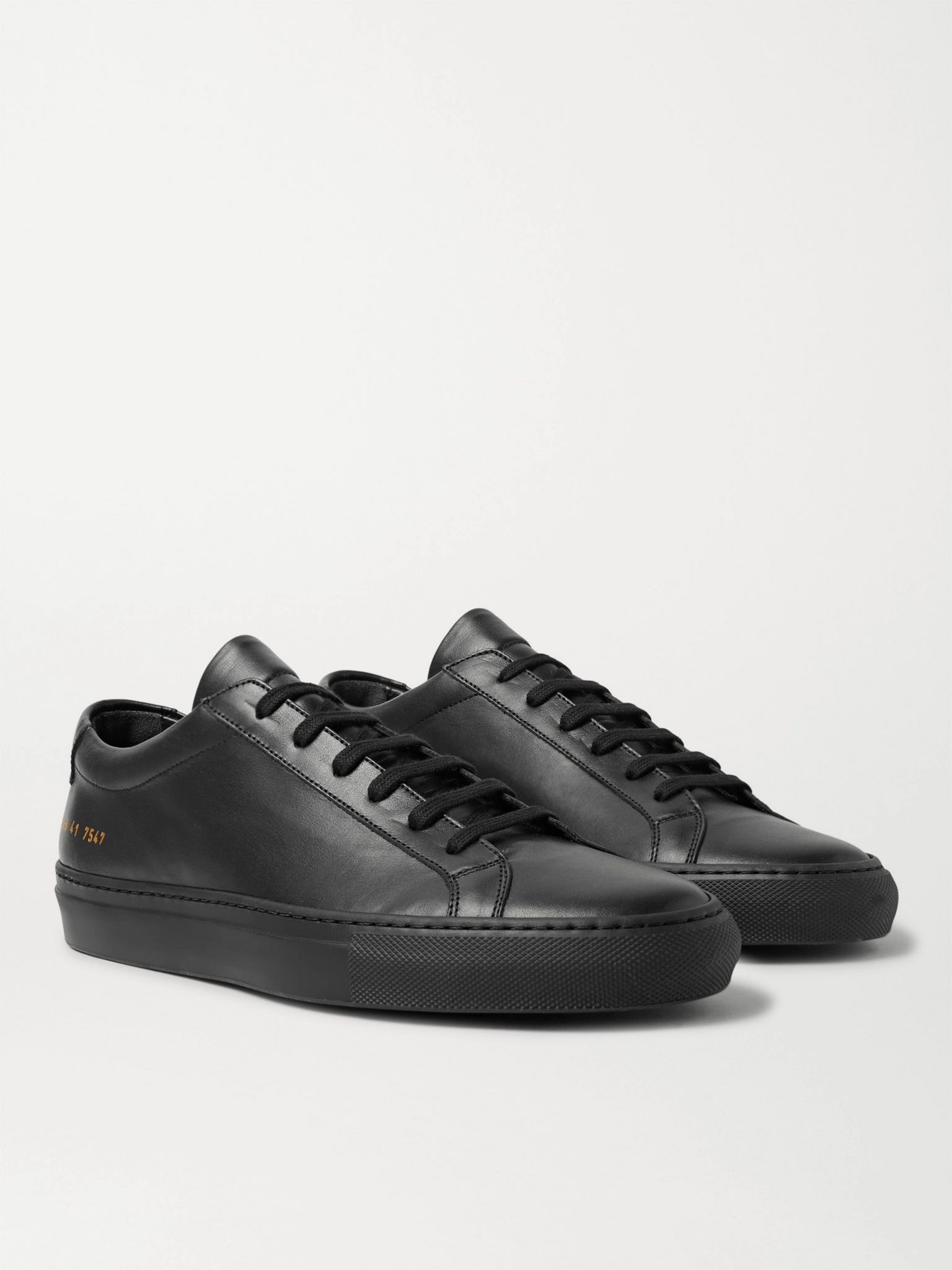 Original Achilles Leather Sneakers Black - 3