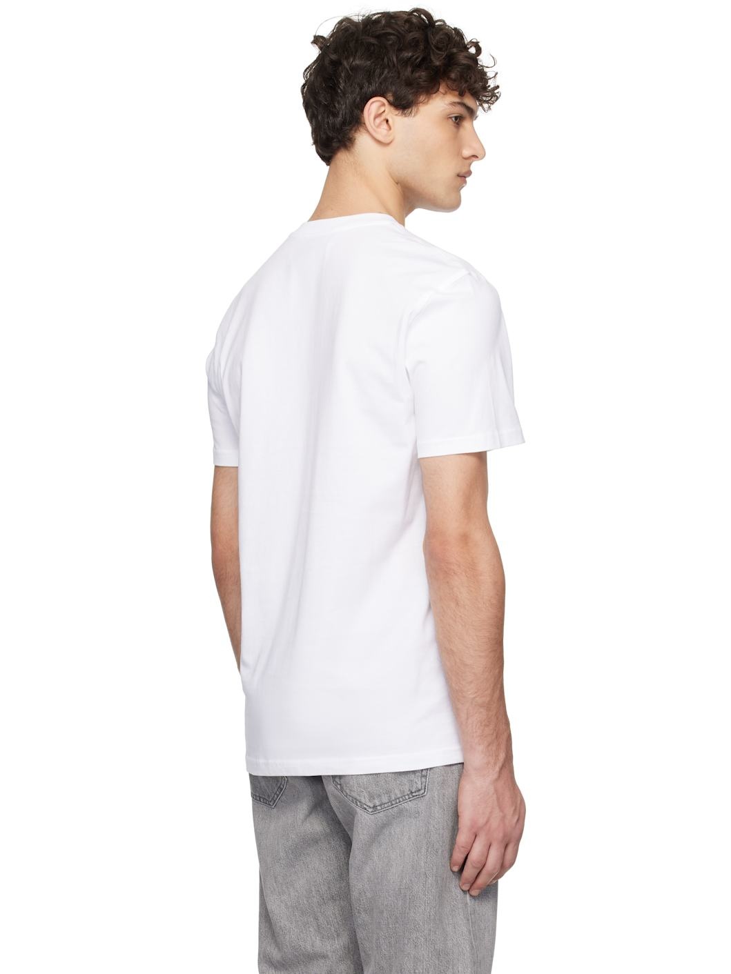 White Little Teddy Bear T-shirt - 3