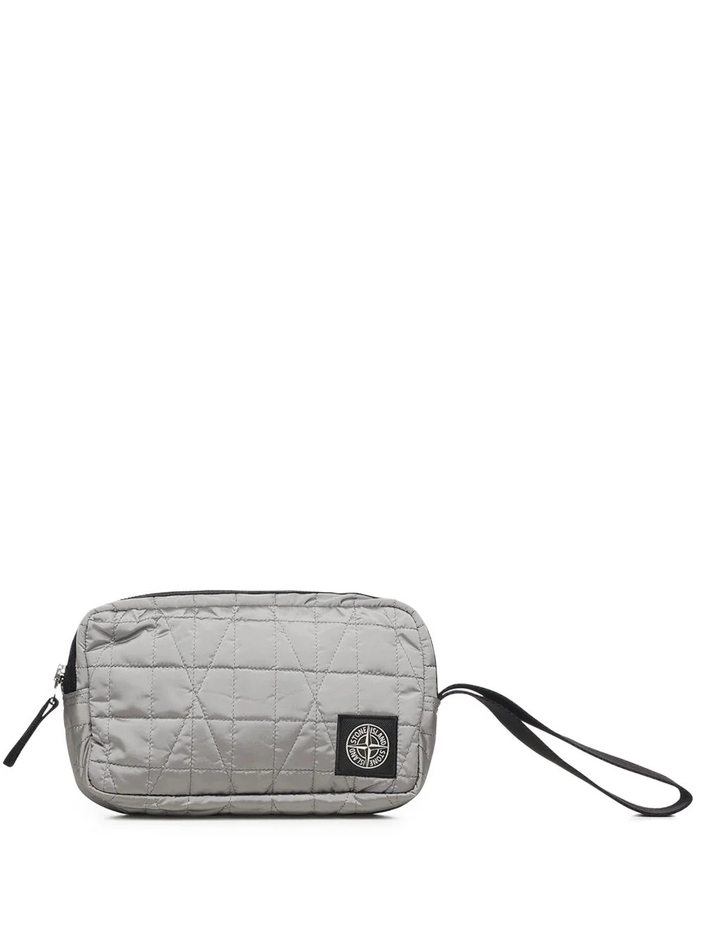quilted clutch bag - 1