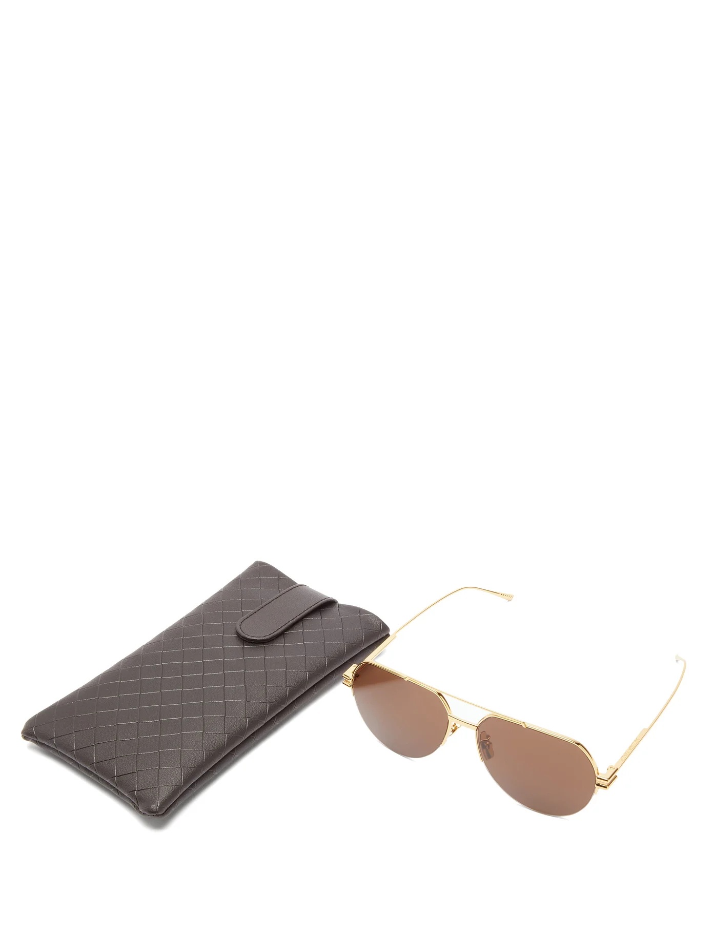 Aviator metal sunglasses - 5