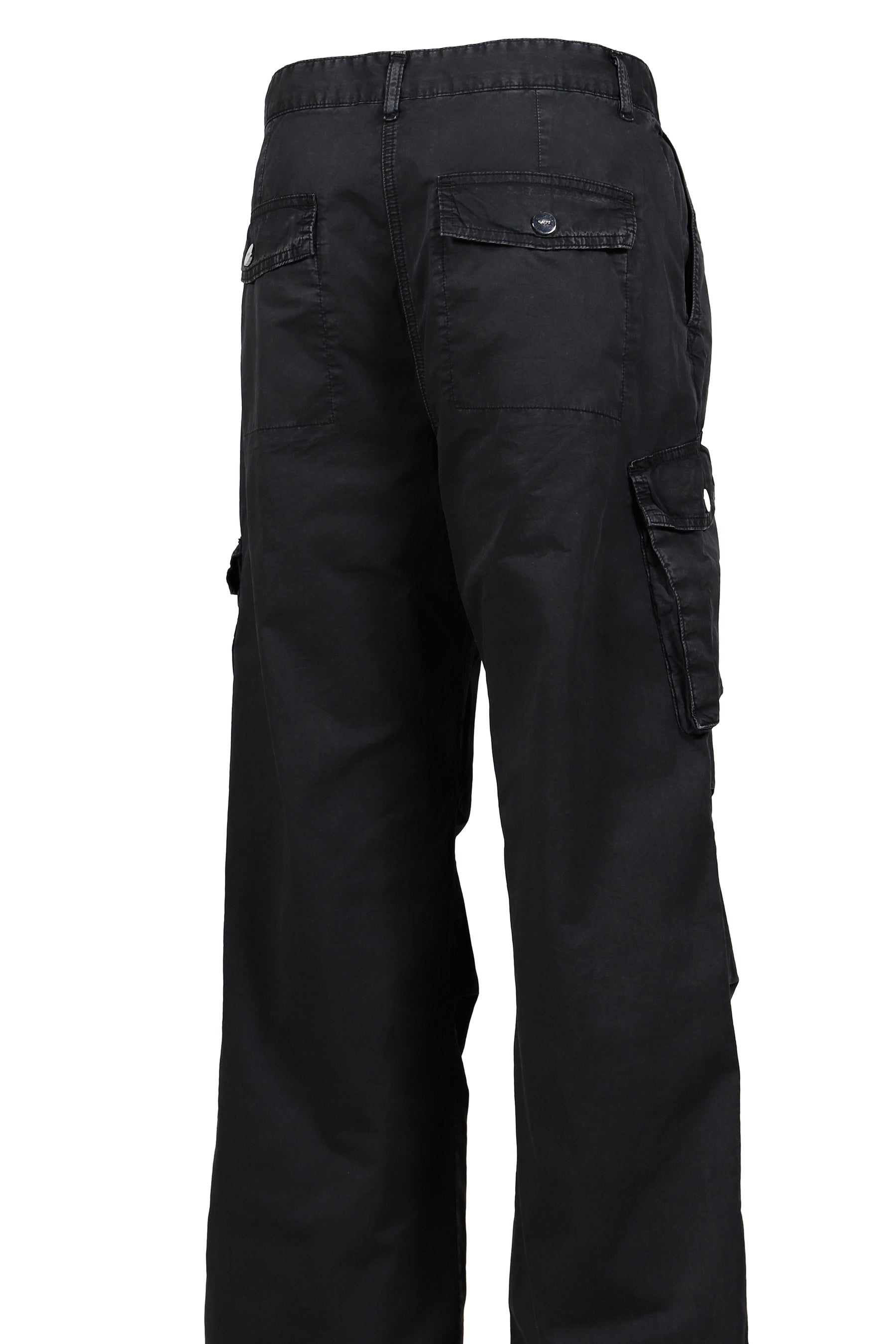 WASHED COTTON TWILL PANTS / PHANTOM - 5