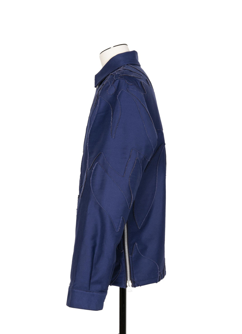 Moleskin Embroidered Patch Jacket 3