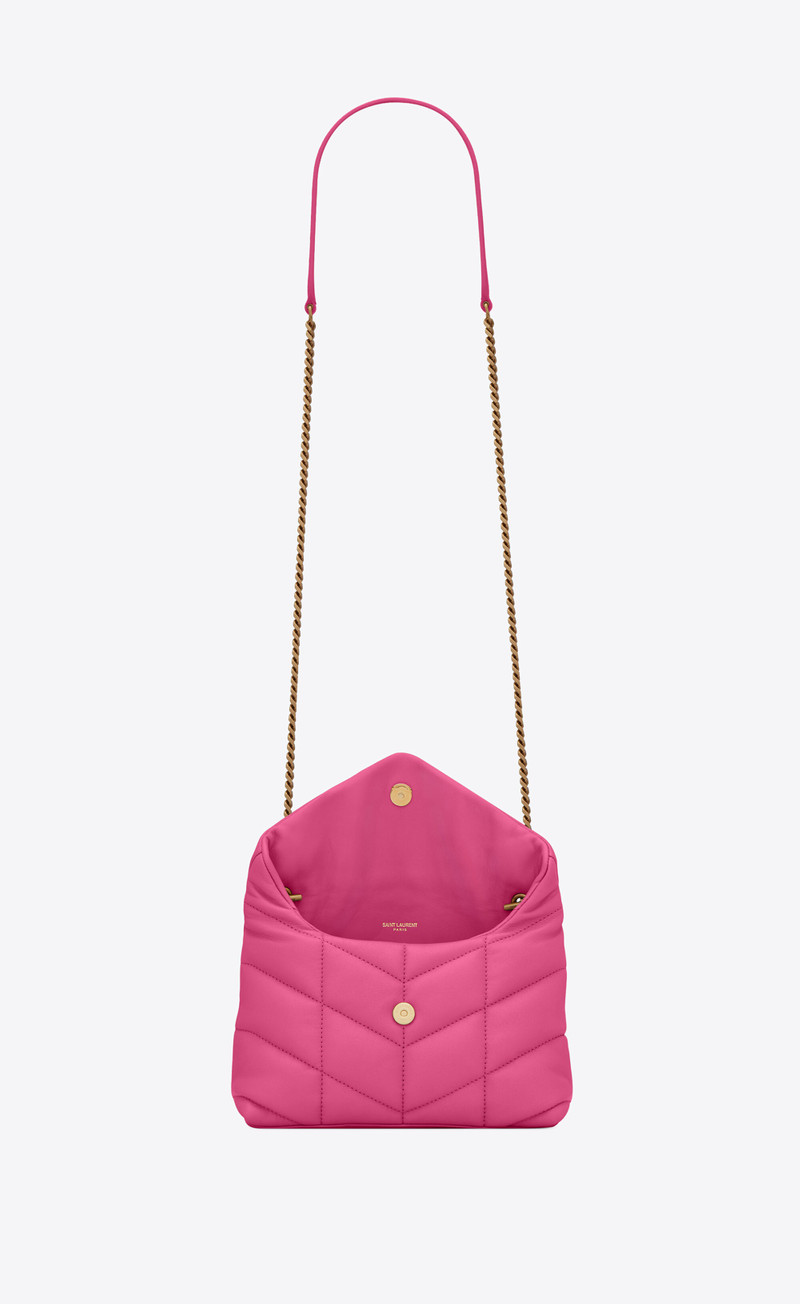 puffer toy bag in quilted lambskin 5