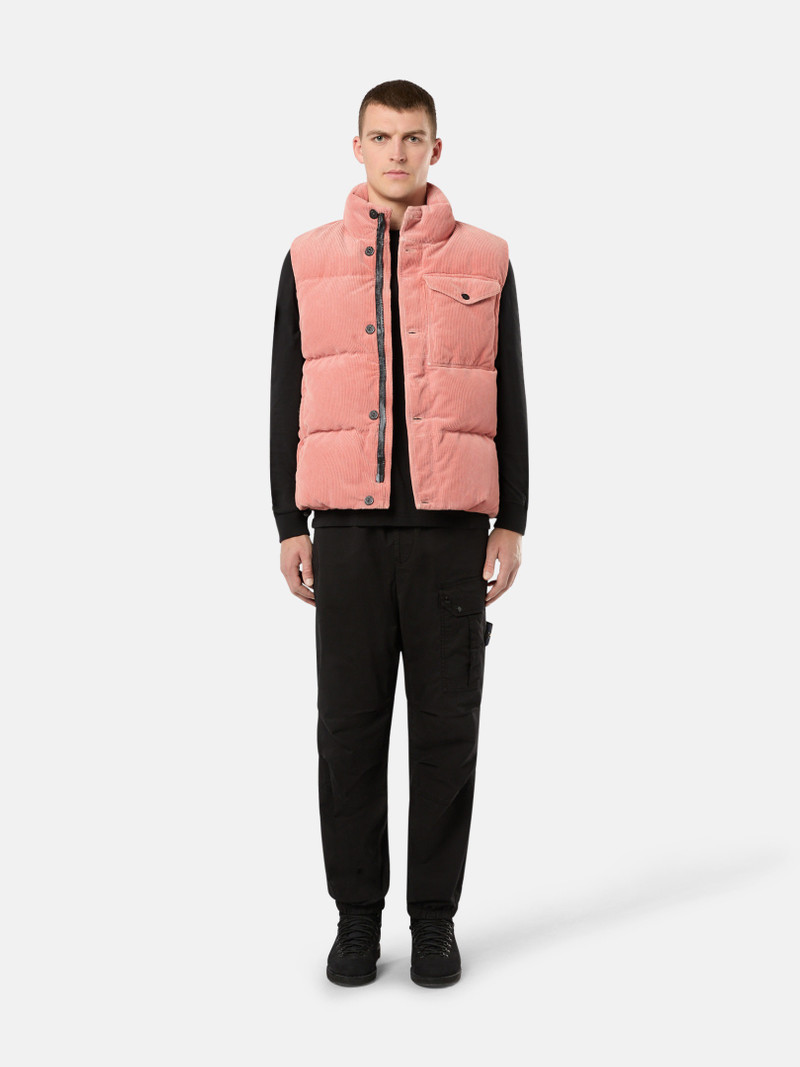 G20RT ORGANIC CORDUROY 800 DOWN_DUST COLOUR FROST FINISH 3