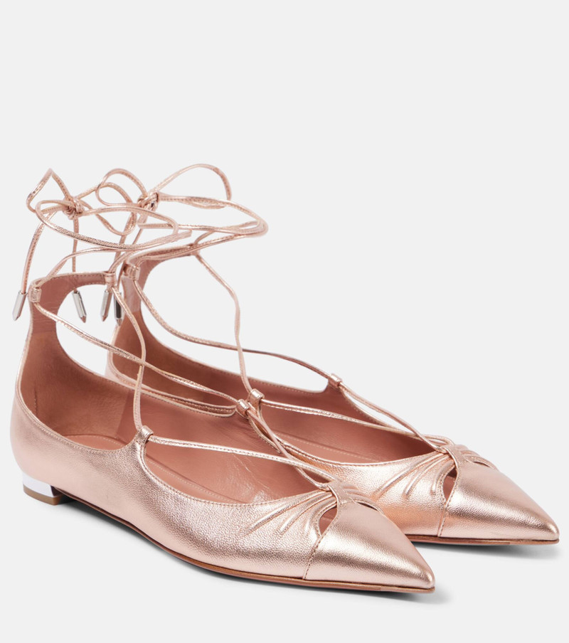 Gabi leather ballet flats - 1