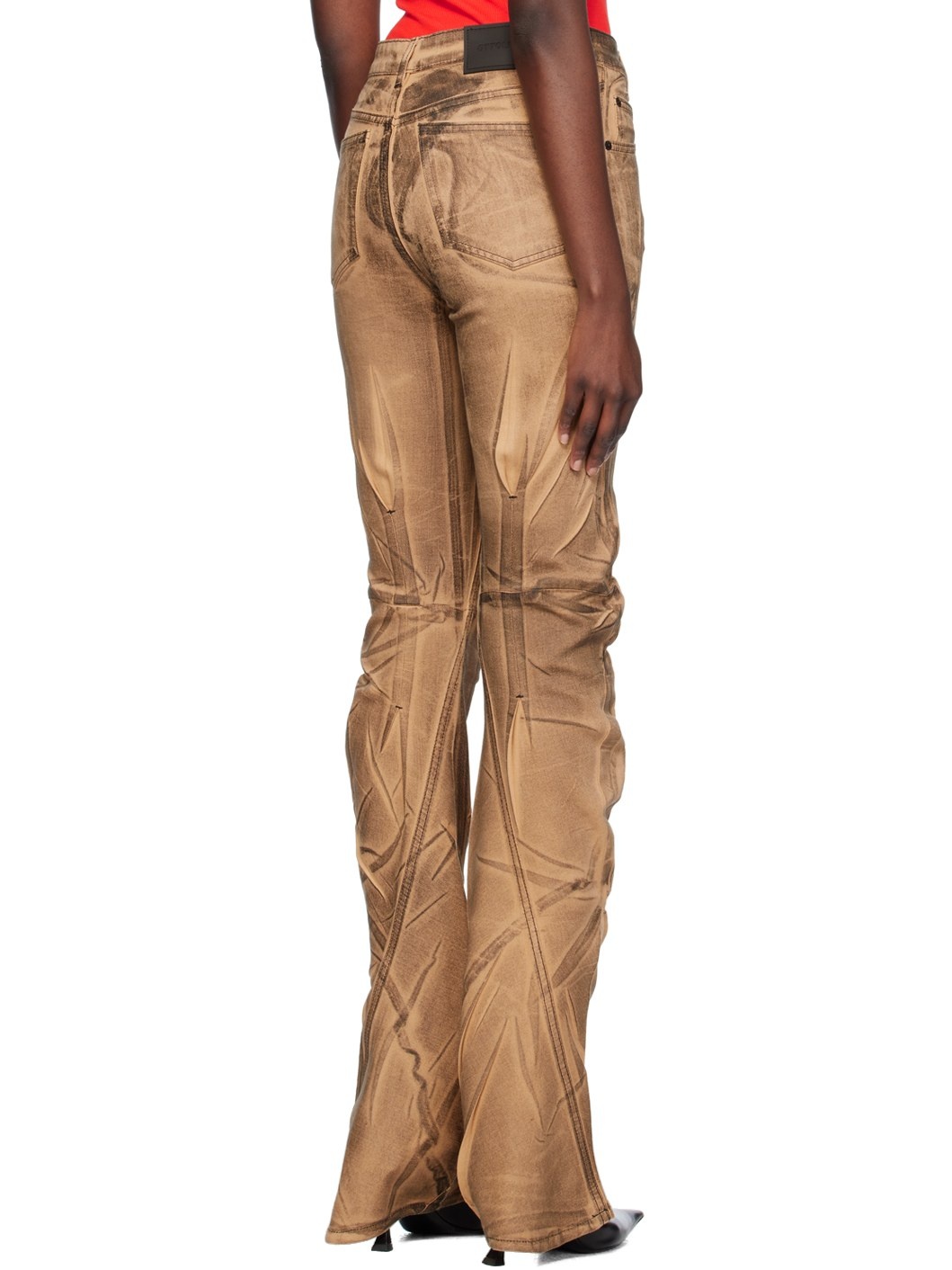 SSENSE Exclusive Brown Jeans - 3