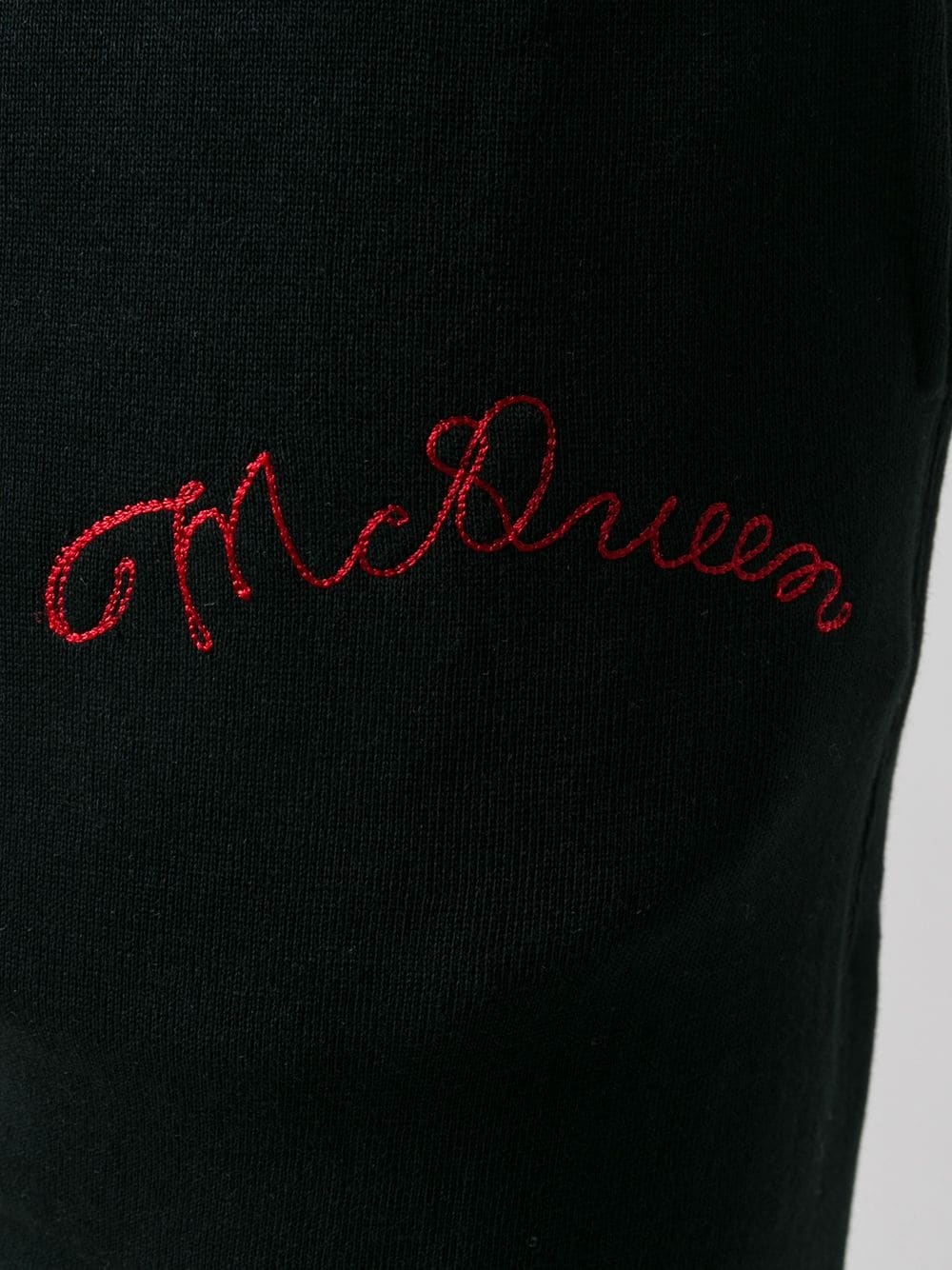 logo embroidered track pants - 5