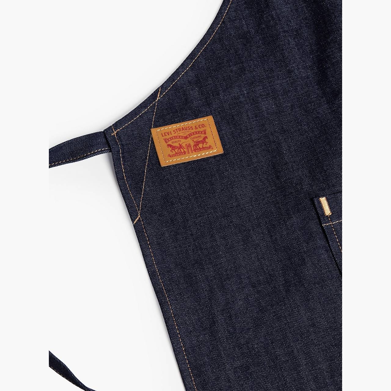 RIGID DENIM APRON - 3