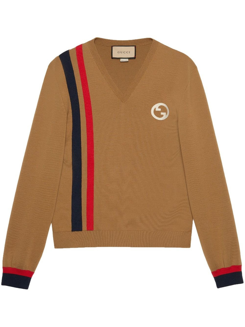 Interlocking G wool jumper - 1