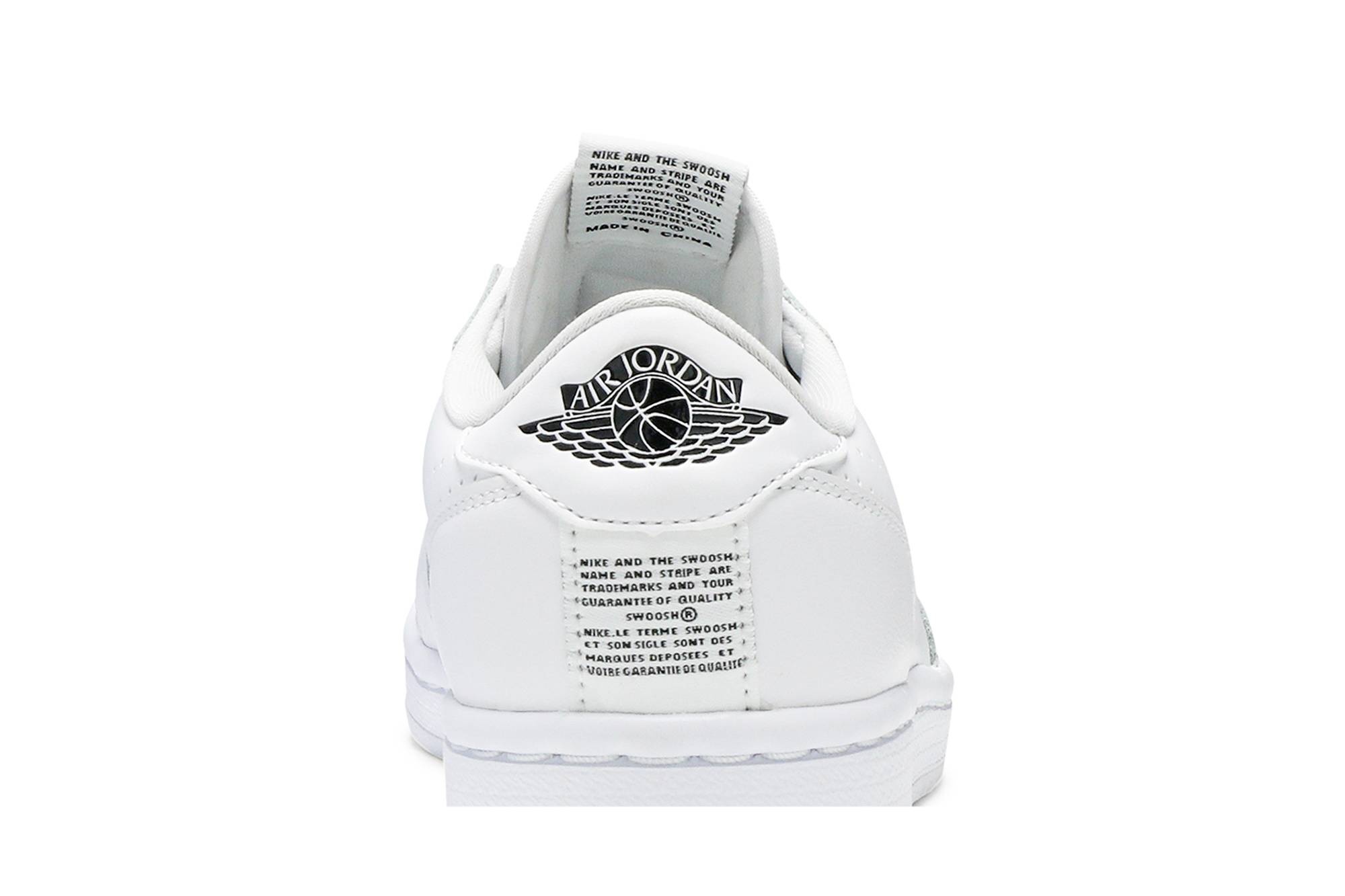 Wmns Air Jordan 1 Low Slip 'White' - 7