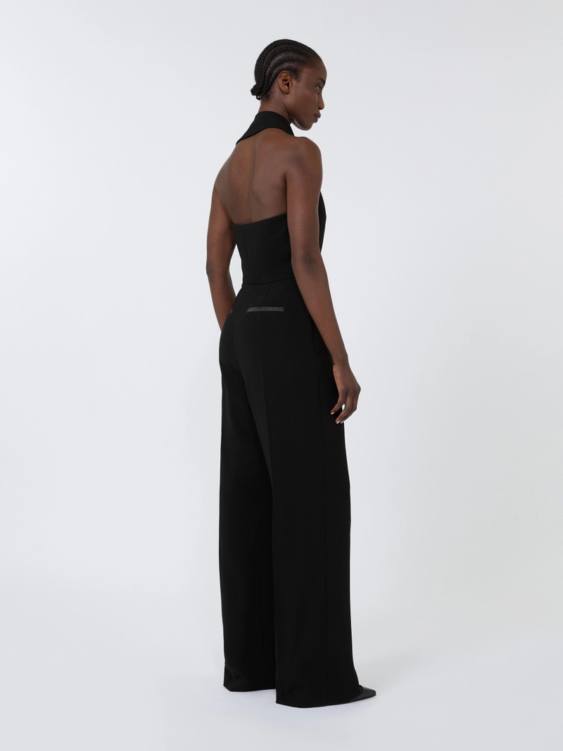 FAGIANI Lightweight cady jumpsuit - BLACK 4
