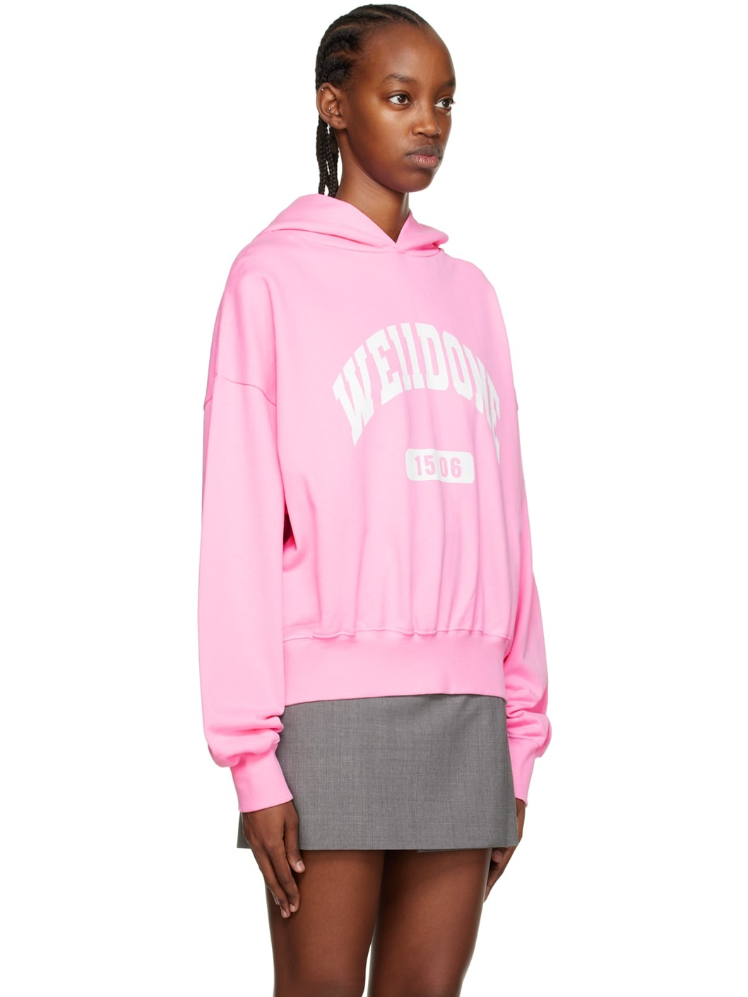 Pink Old School Campus Hoodie - 2