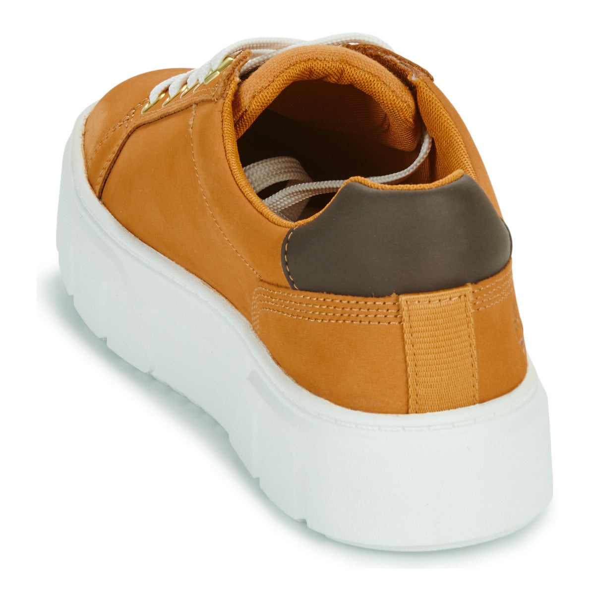 (WMNS) Timberland Laurel Court Low Lace Up Sneaker 'Wheat Canvas' A64GZW - 4