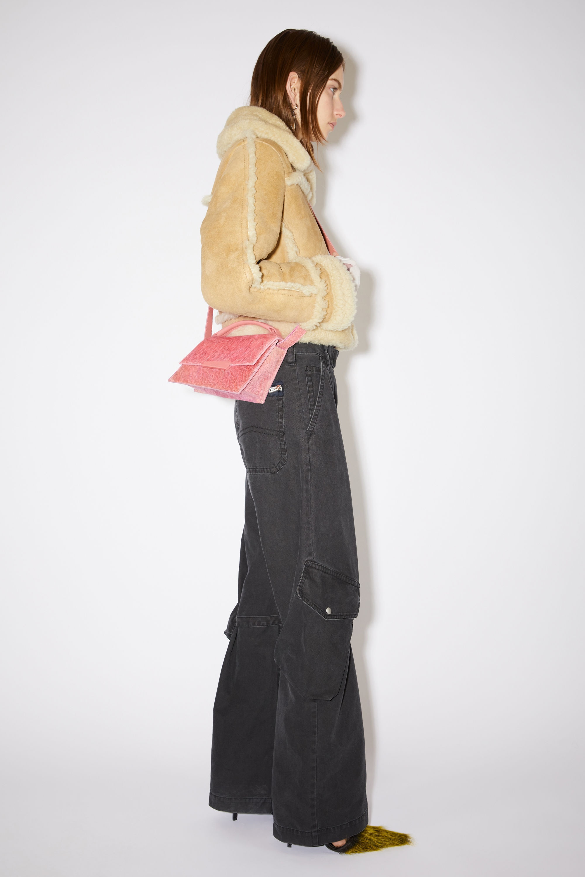 Distortion mini bag - Bright pink - 2