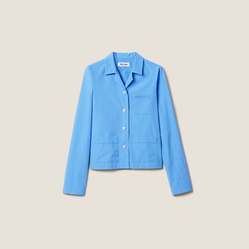 Poplin shirt 1