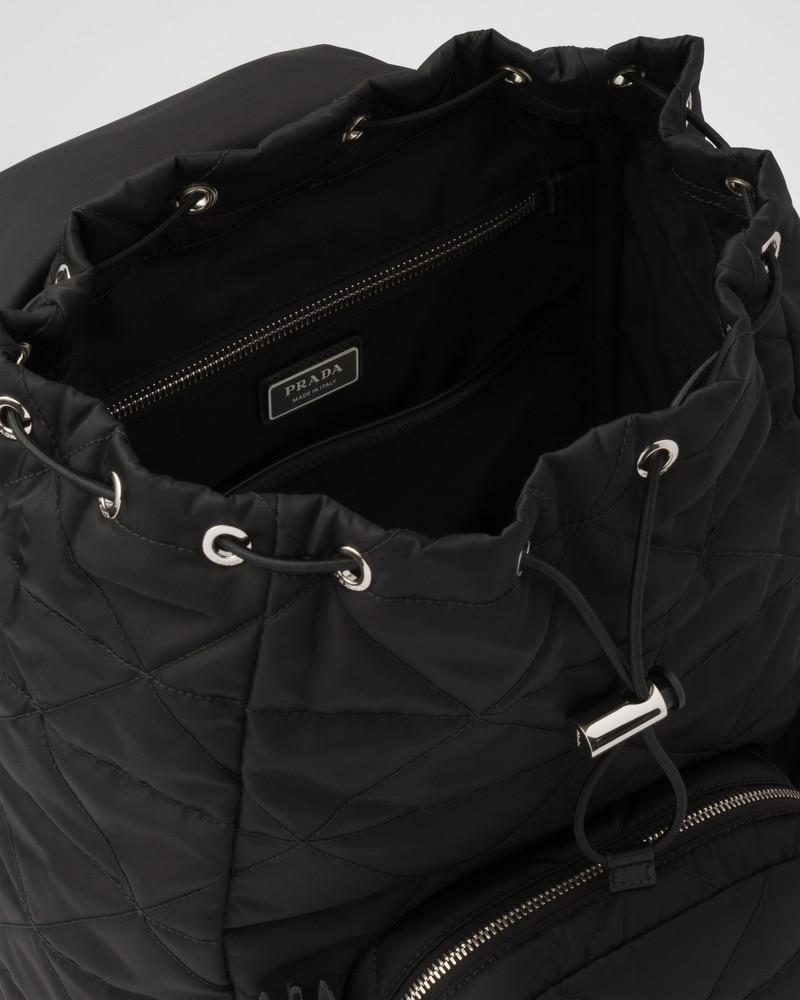 Re-Nylon backpack with topstitching 5