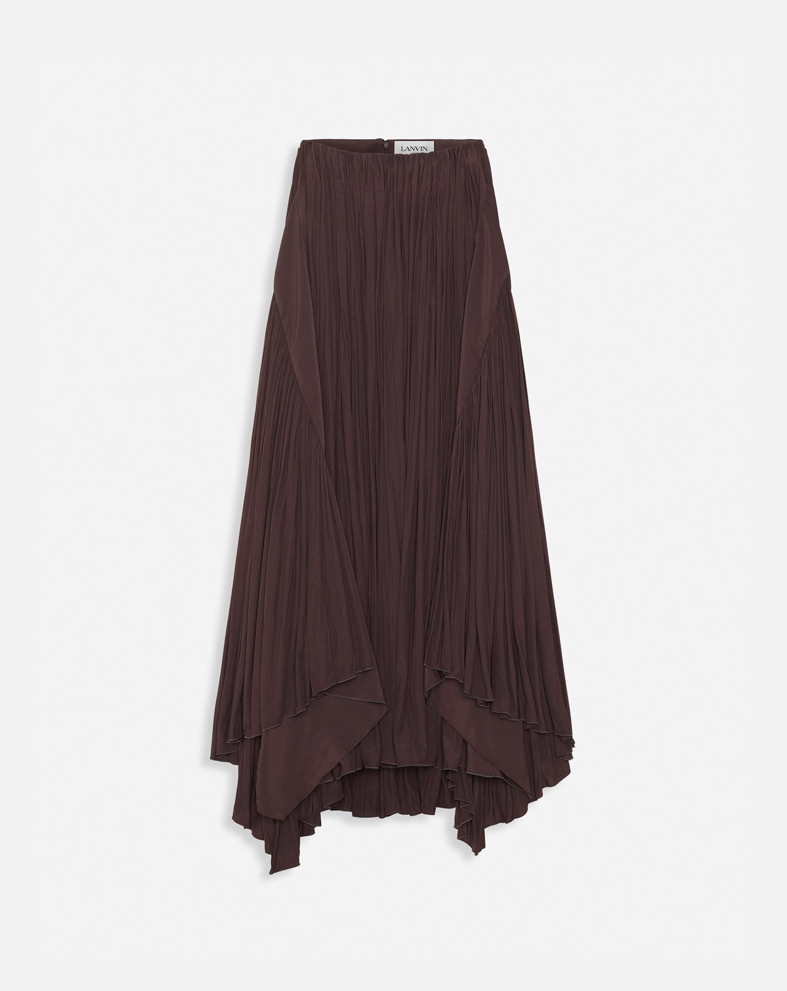 LONG ASYMMETRIC SKIRT - 1