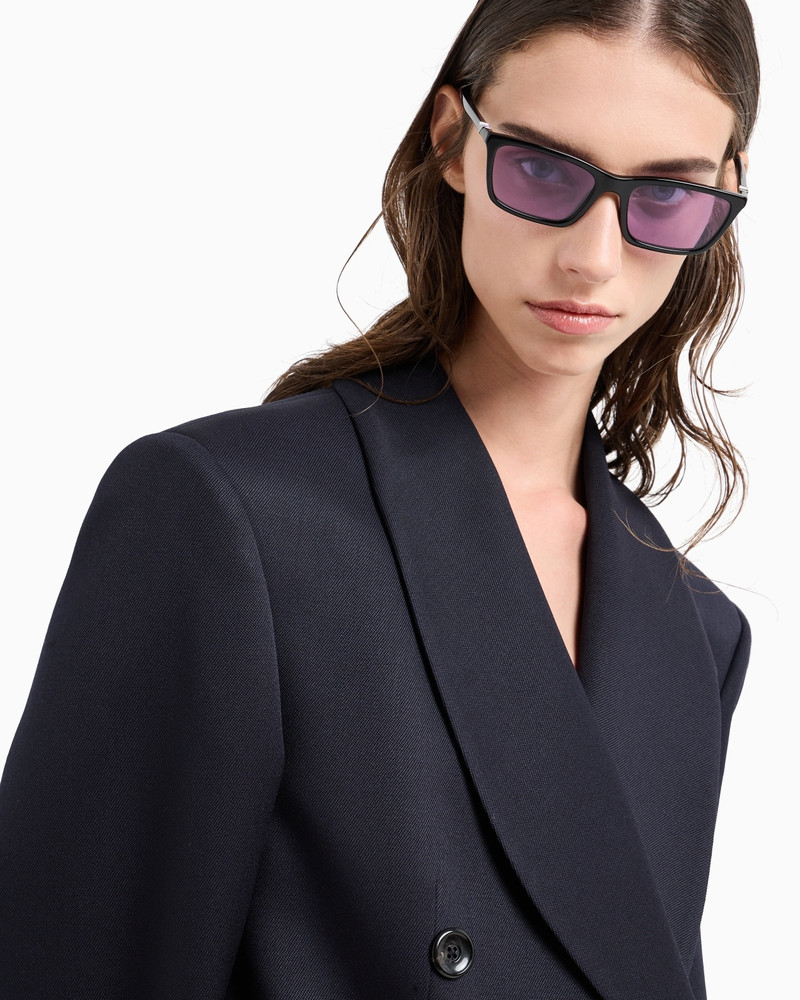 EMPORIO ARMANI WOMEN’S RECTANGULAR SUNGLASSES outlook