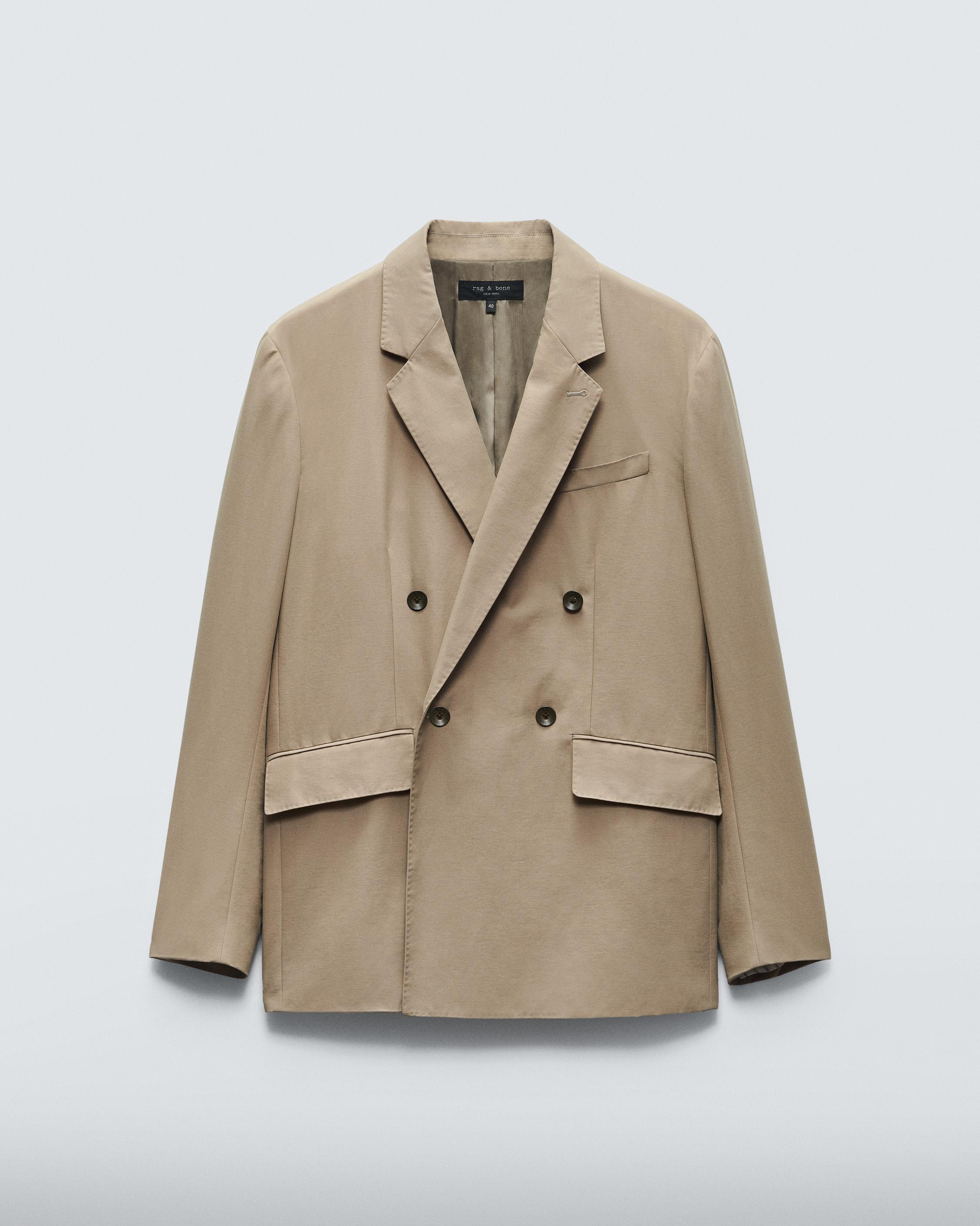 Shift Cotton Nylon Blazer
Double Breasted Relaxed Fit - 1