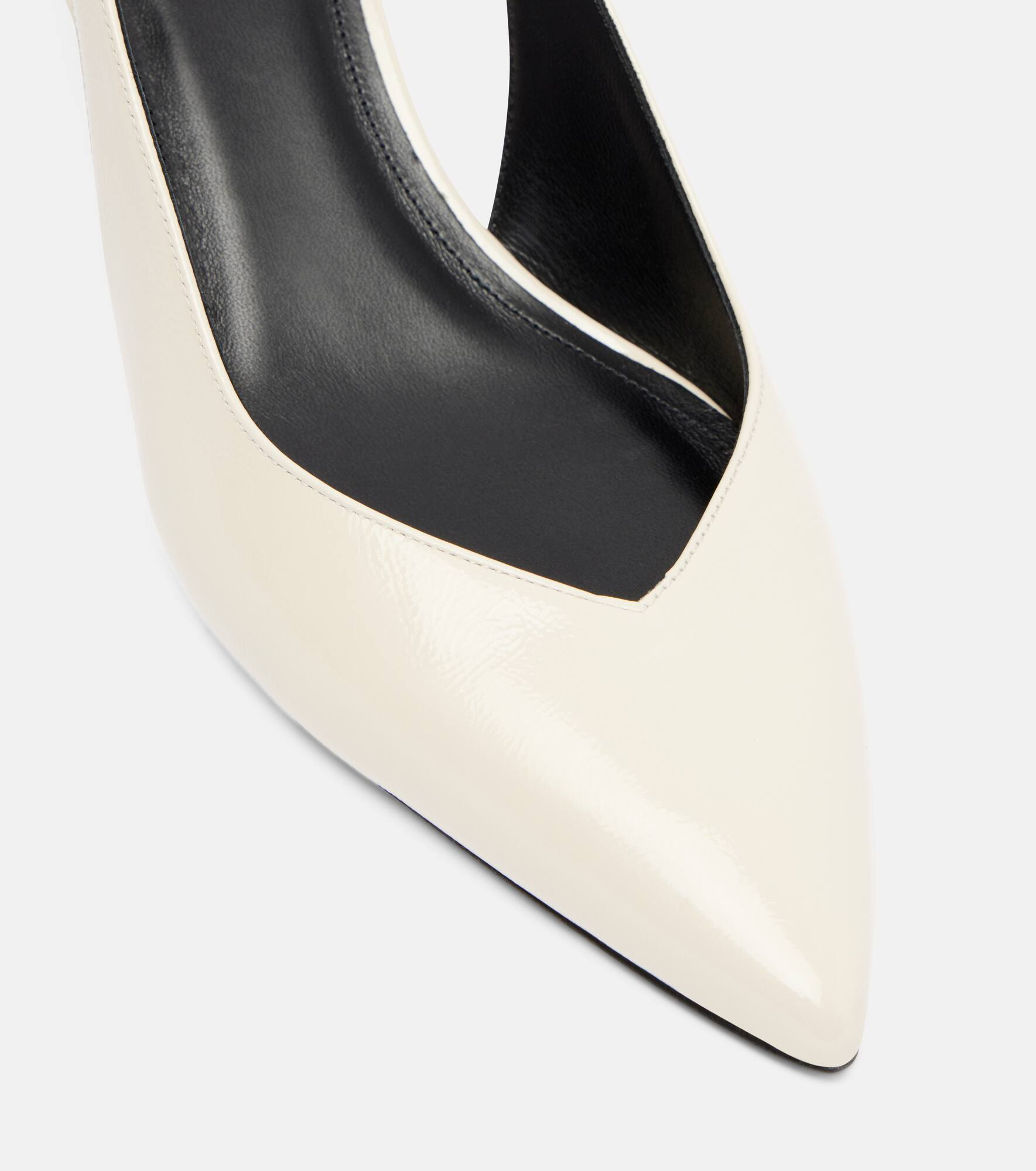 Padim 50 patent leather slingback pumps - 5