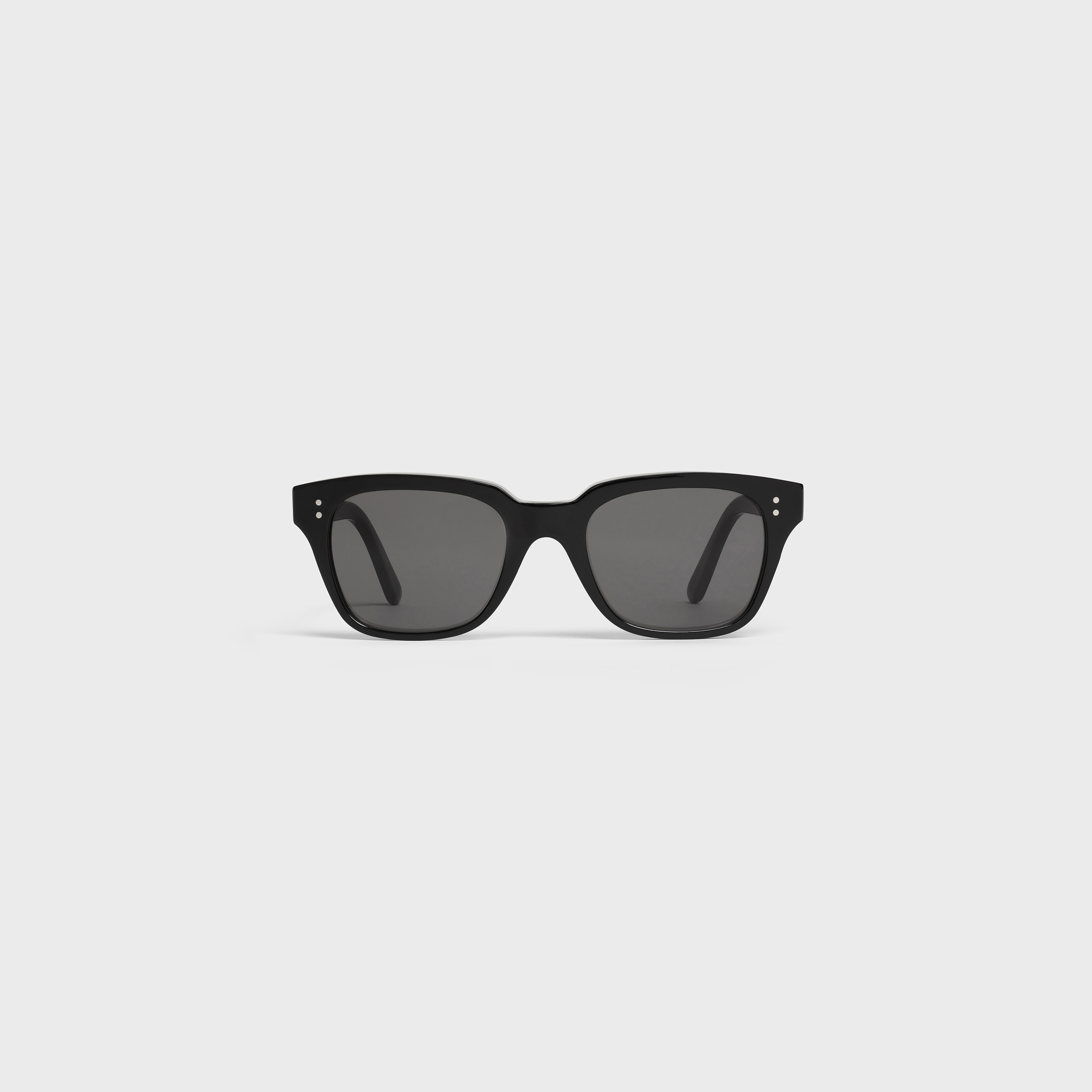 Black Frame 04 Sunglasses in Acetate with Polarized Lenses - 1