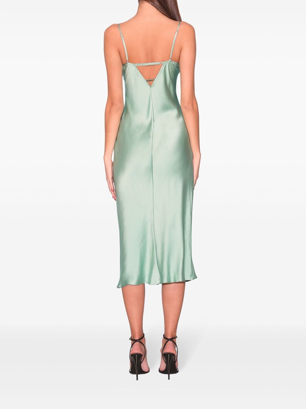 Frankie lace cupped slip dress - 3