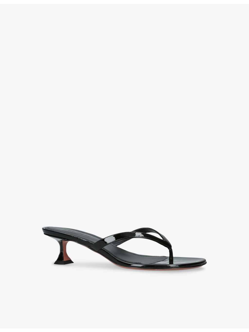 Juliette Thong 45 Leather Heeled Sandals - 3