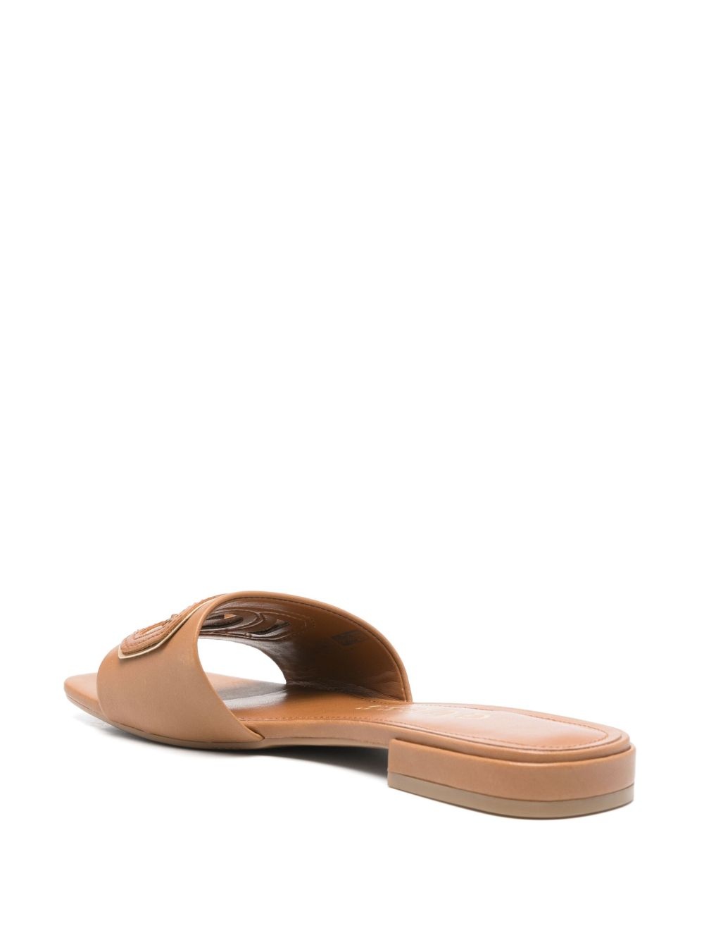 leather slides - 3