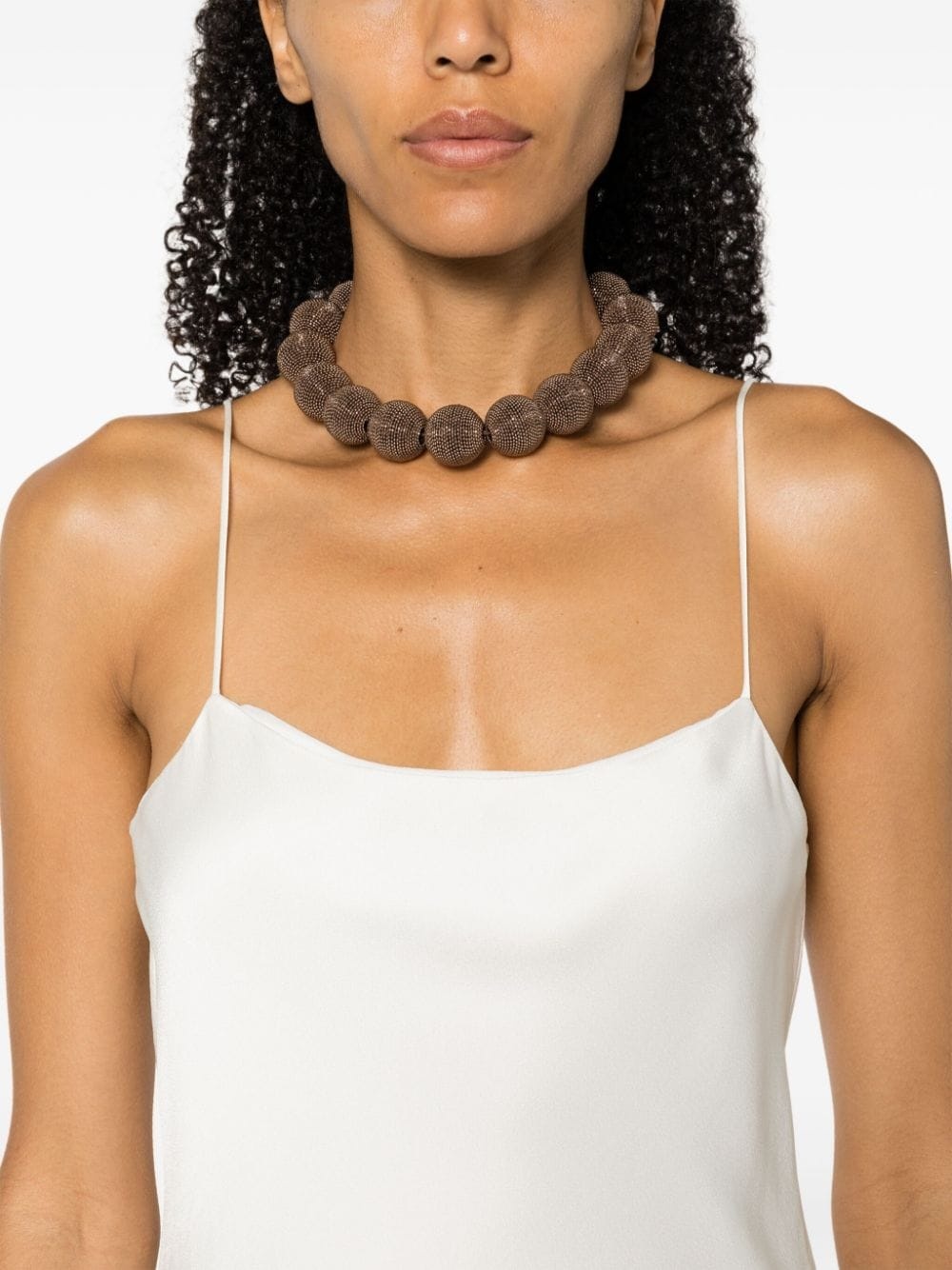 Precious Monili bead-embellished necklace - 2