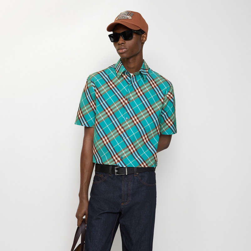 Burberry Relaxed Fit Check Cotton Shirt outlook