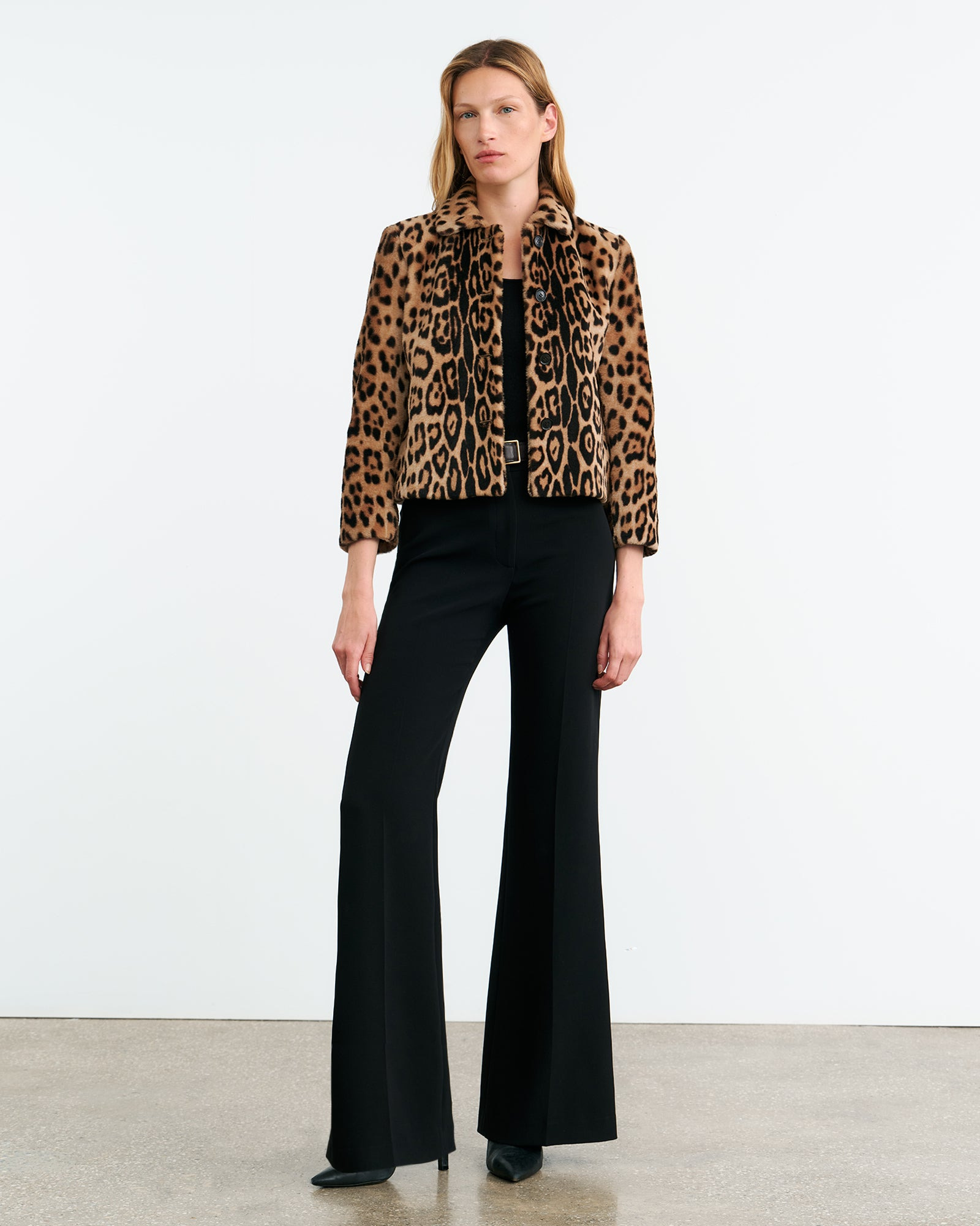 MONTMARTRE SHEARLING CROPPED JACKET - 4
