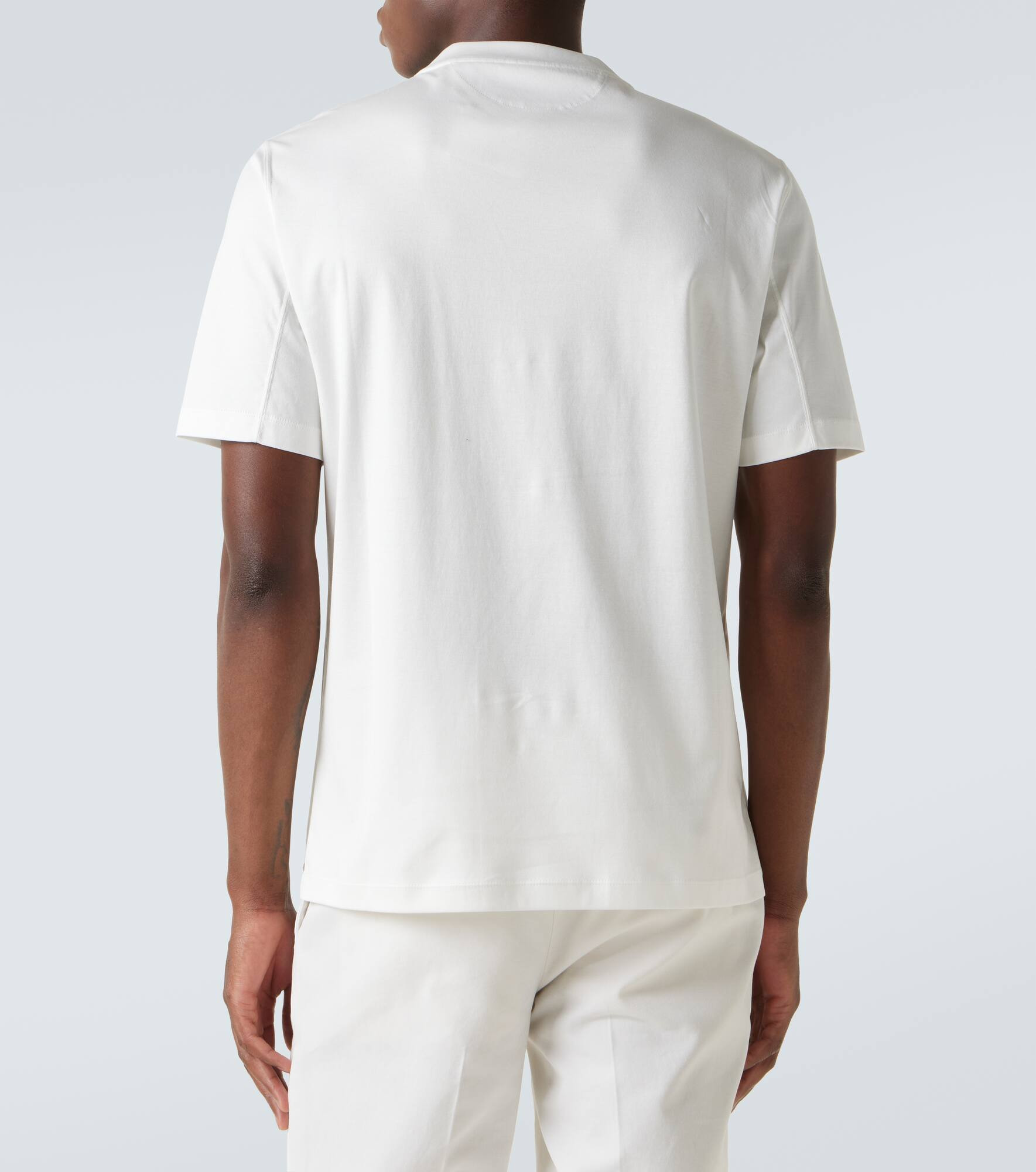 Logo cotton jersey T-shirt - 4