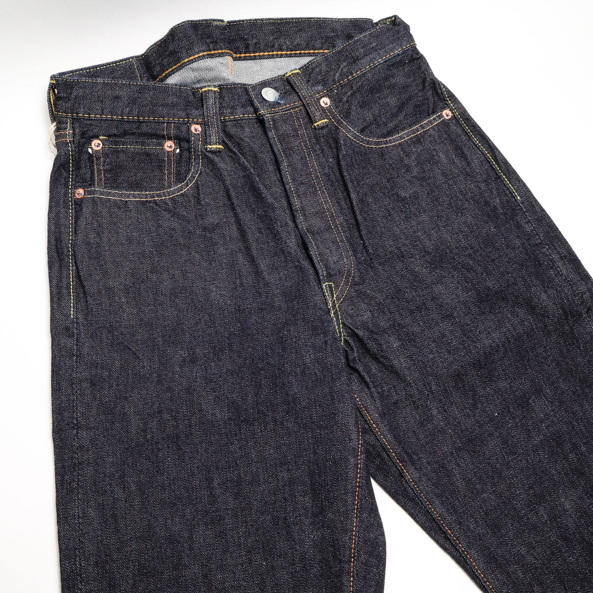 1101XXW Straight Selvedge Denim 15.5oz One Wash Indigo - 4