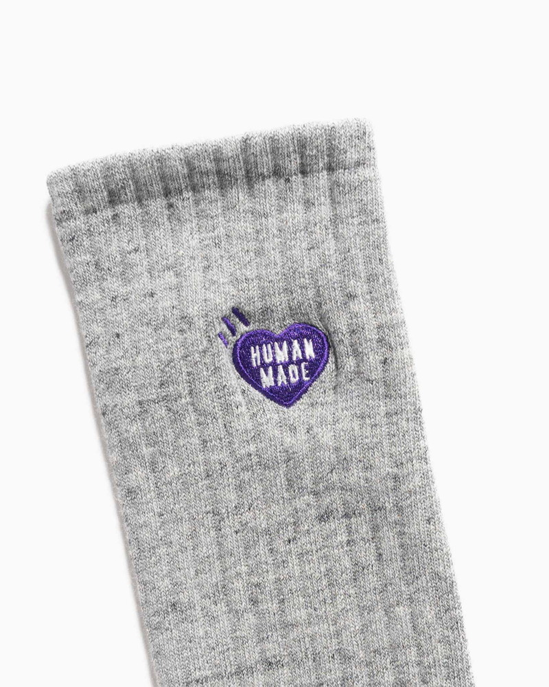 Human Made Pile Socks  Gray outlook