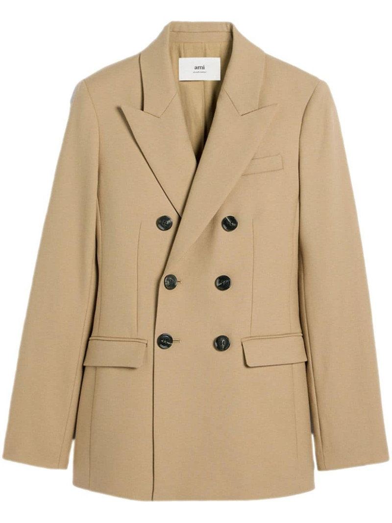 double breasted buttoned jacket 1