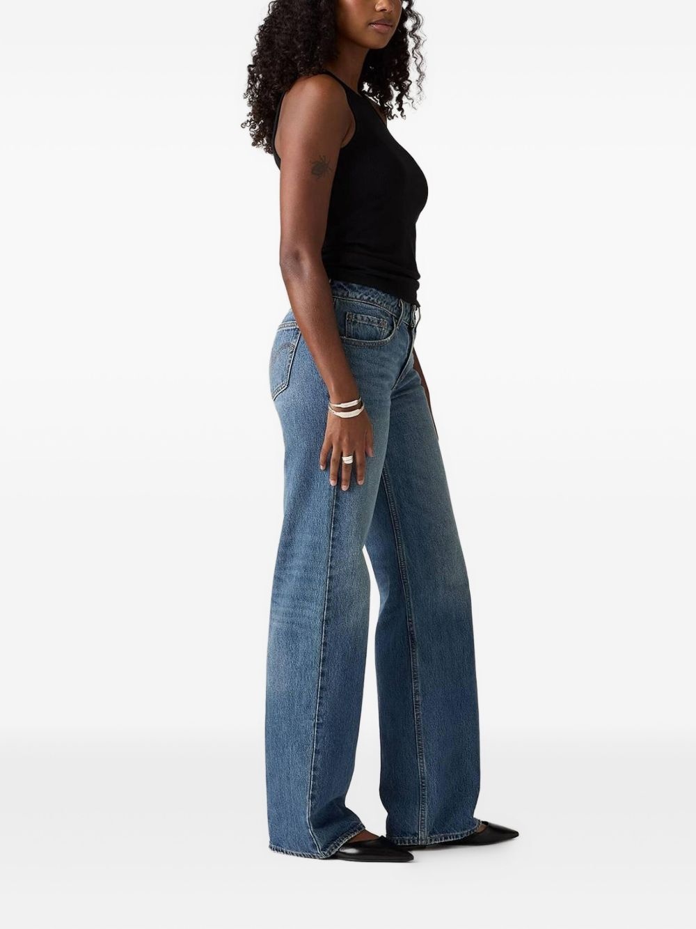 mid-rise jeans - 3