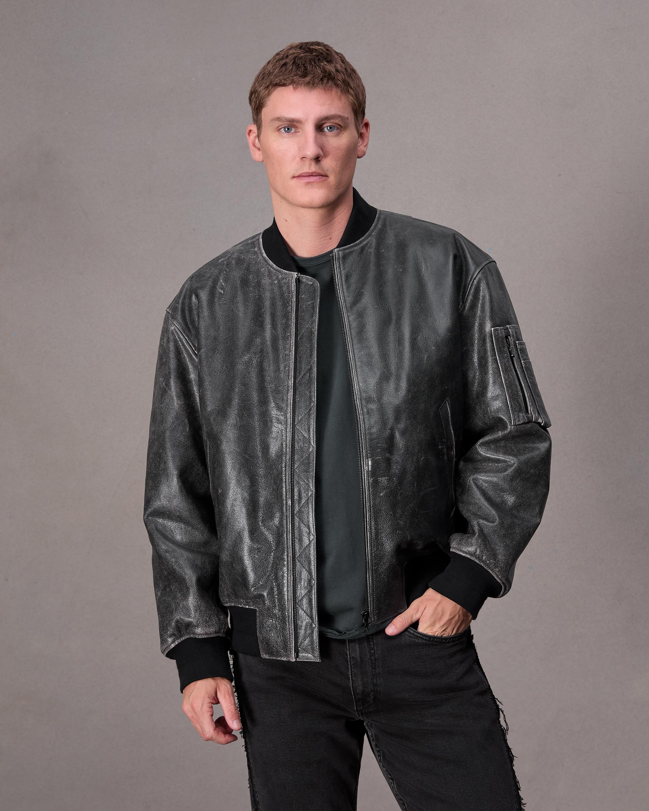 Manston Leather Bomber - 2