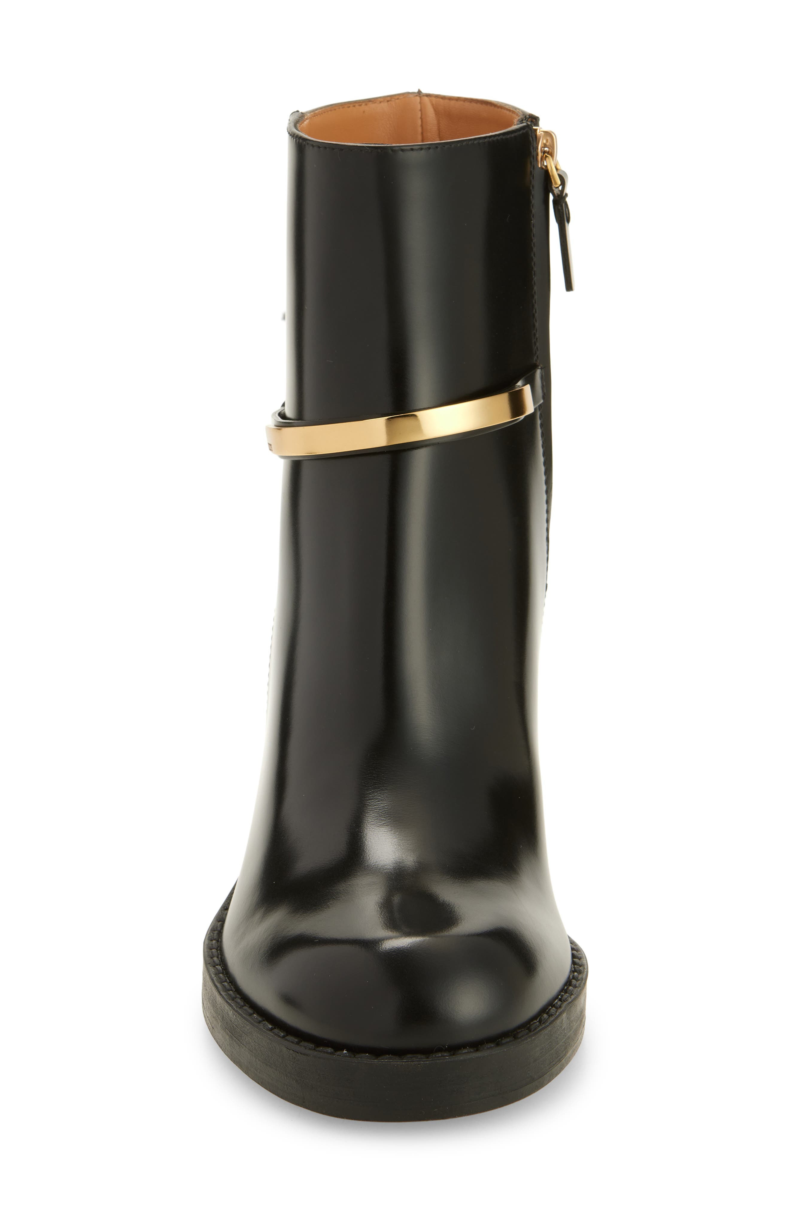Tod's Bar Block Heel Ankle Boot in Nero at Nordstrom - 4