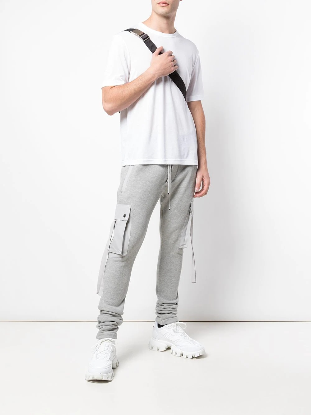 slim fit track pants - 2