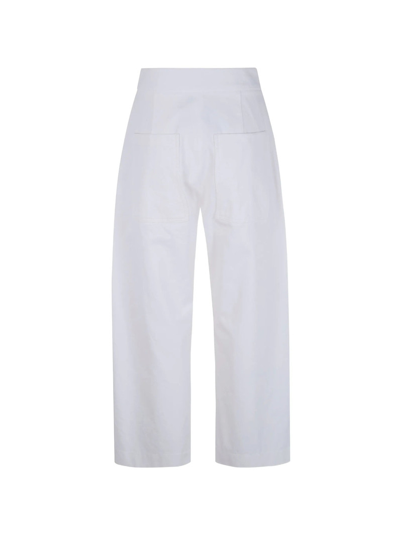 Studio Nicholson Studio Nicholson White Trousers outlook