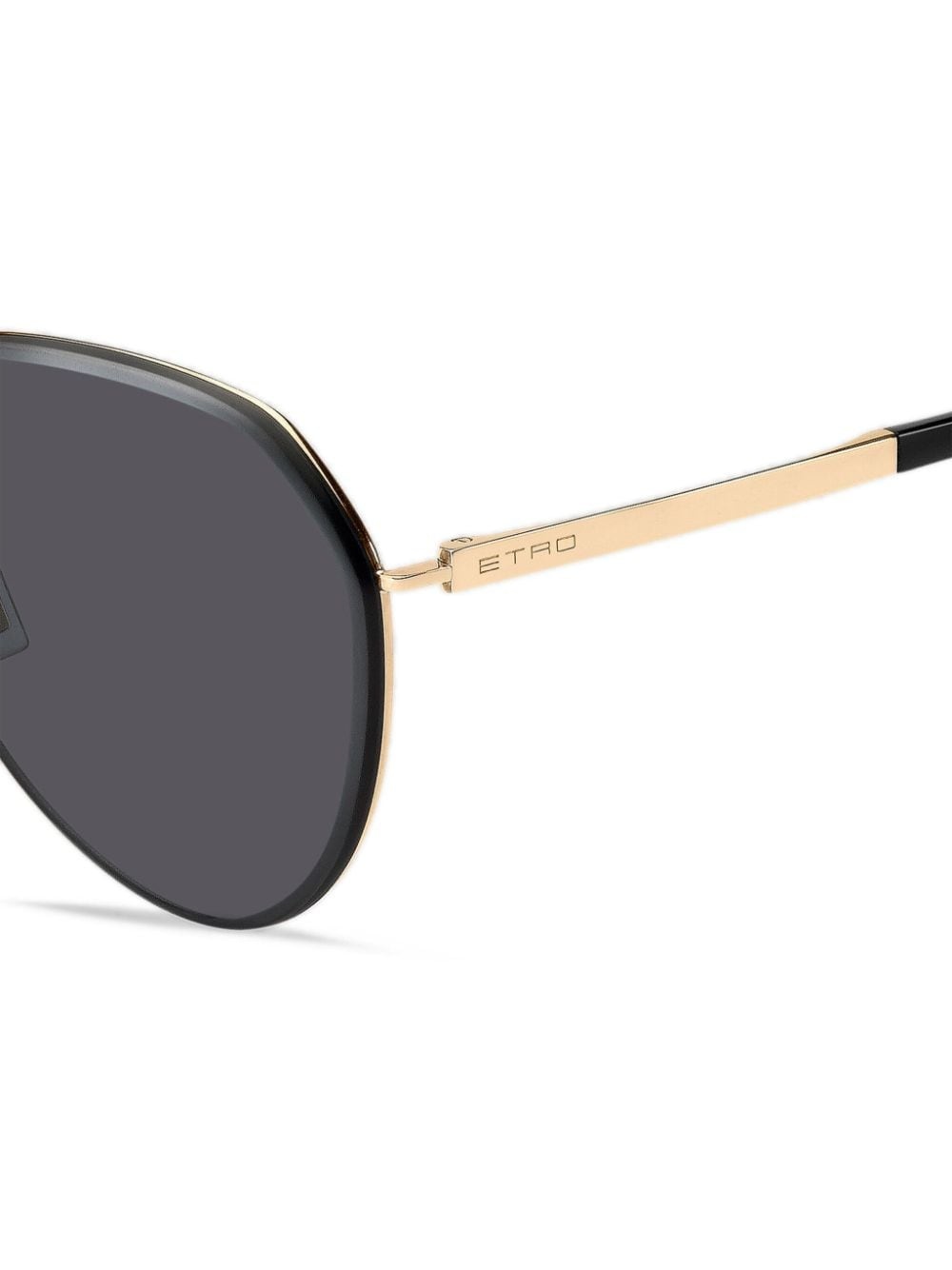 Luxury pilot-frame sunglasses - 4