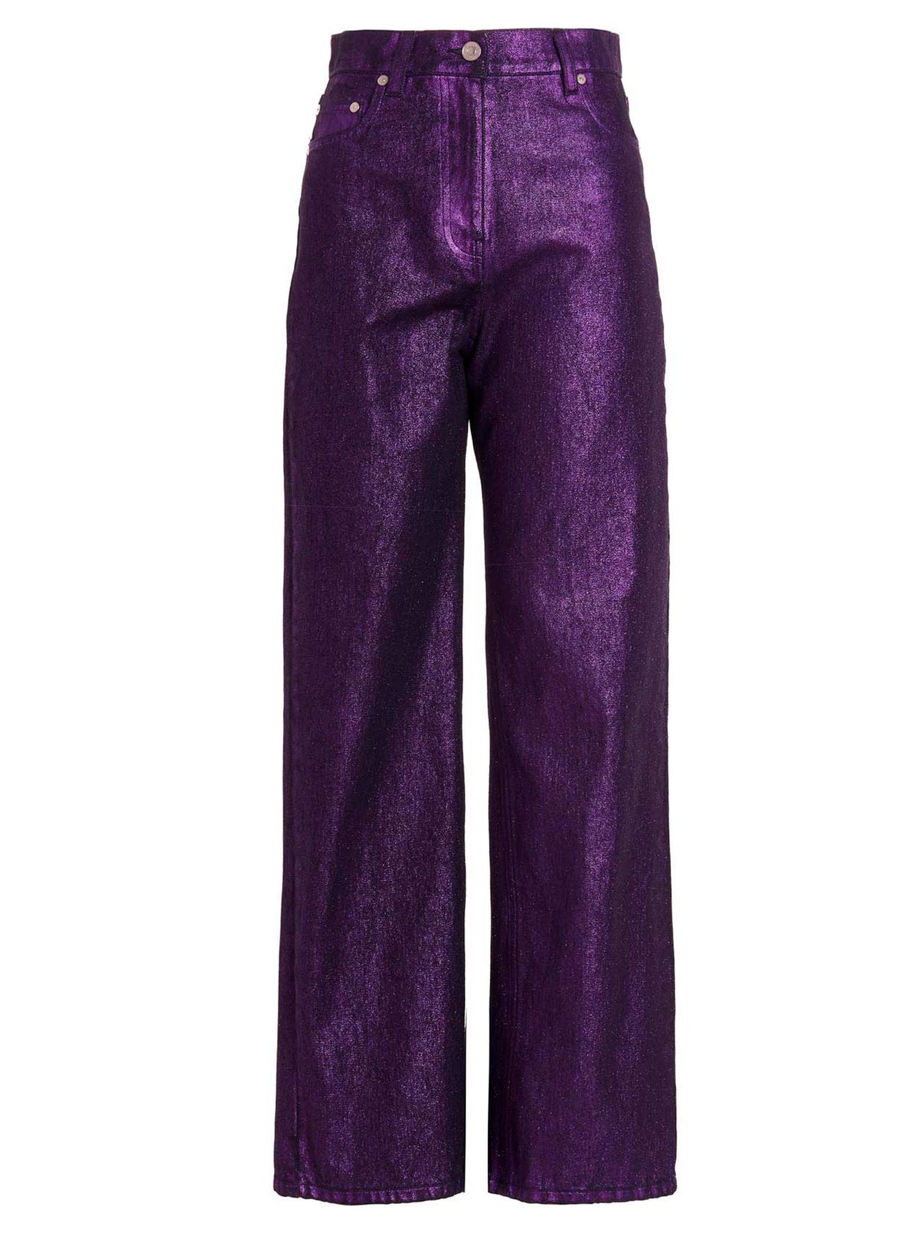 Metallic-effect jeans - 1