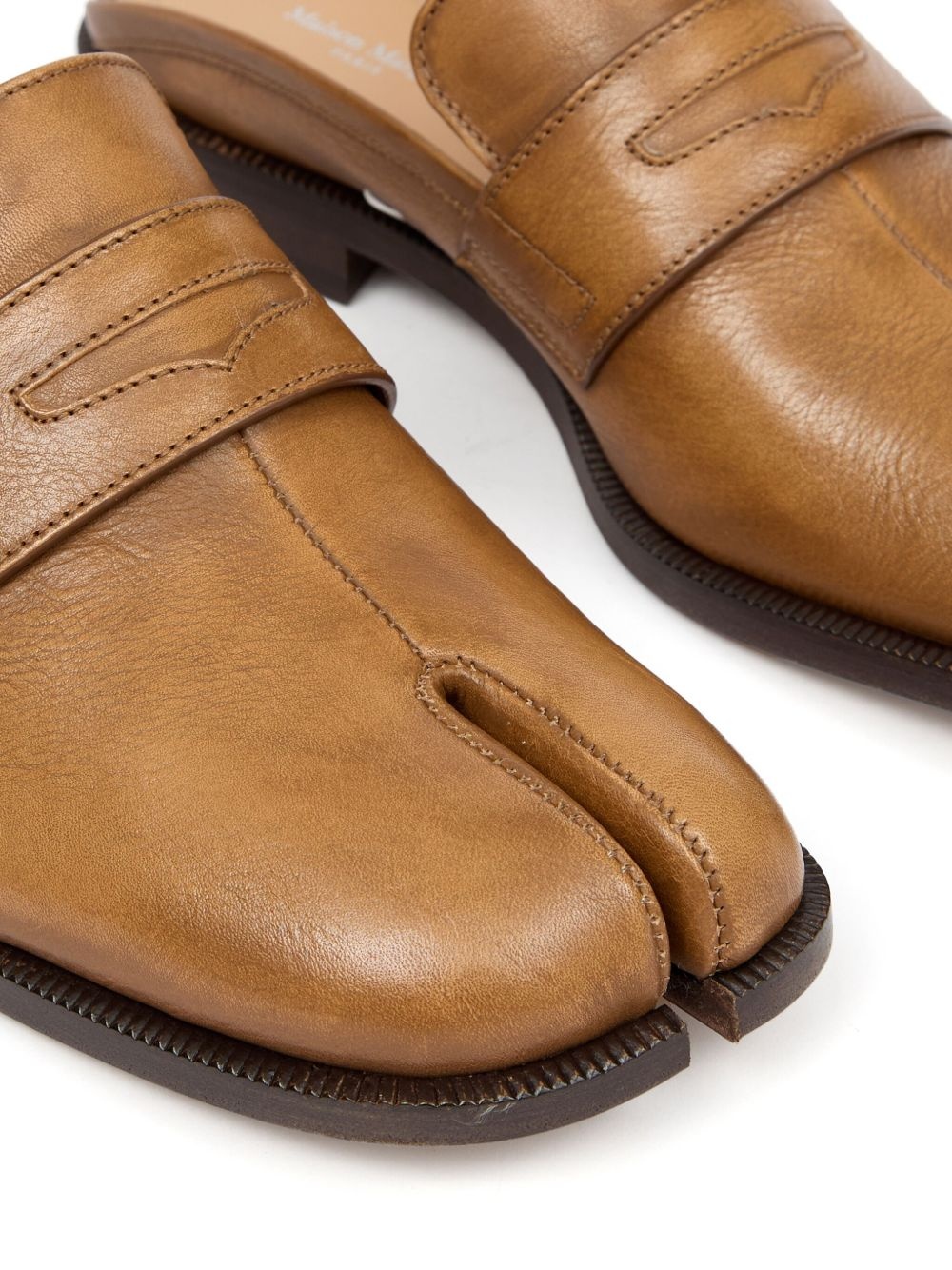 Tabi City leather mules - 5