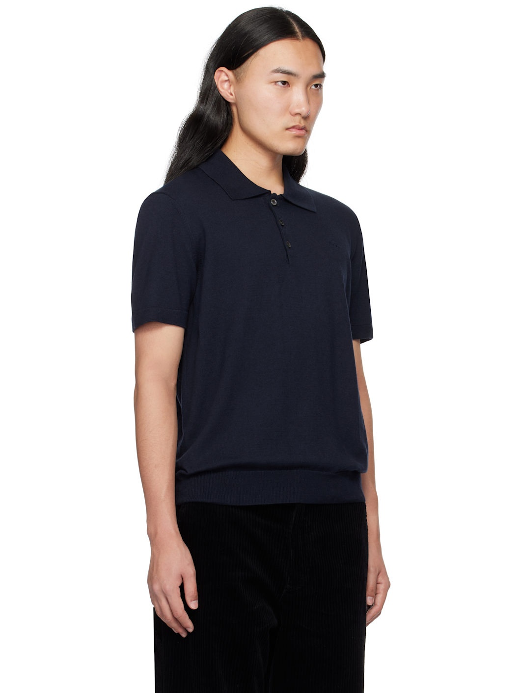 Navy Grégoire Polo - 2