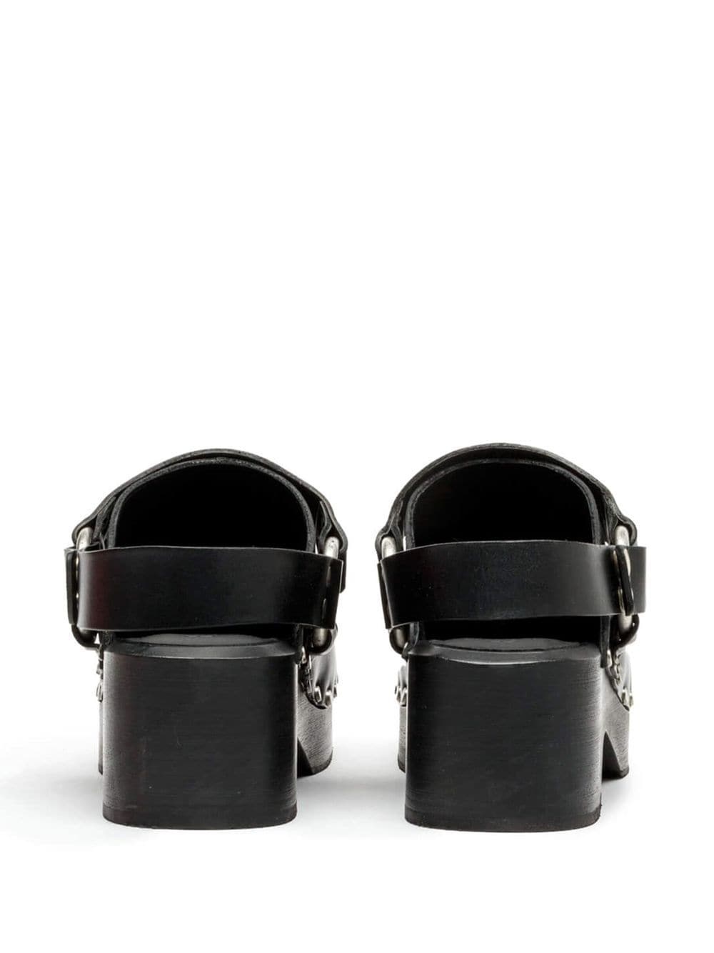 70's stud-embellished mules - 3