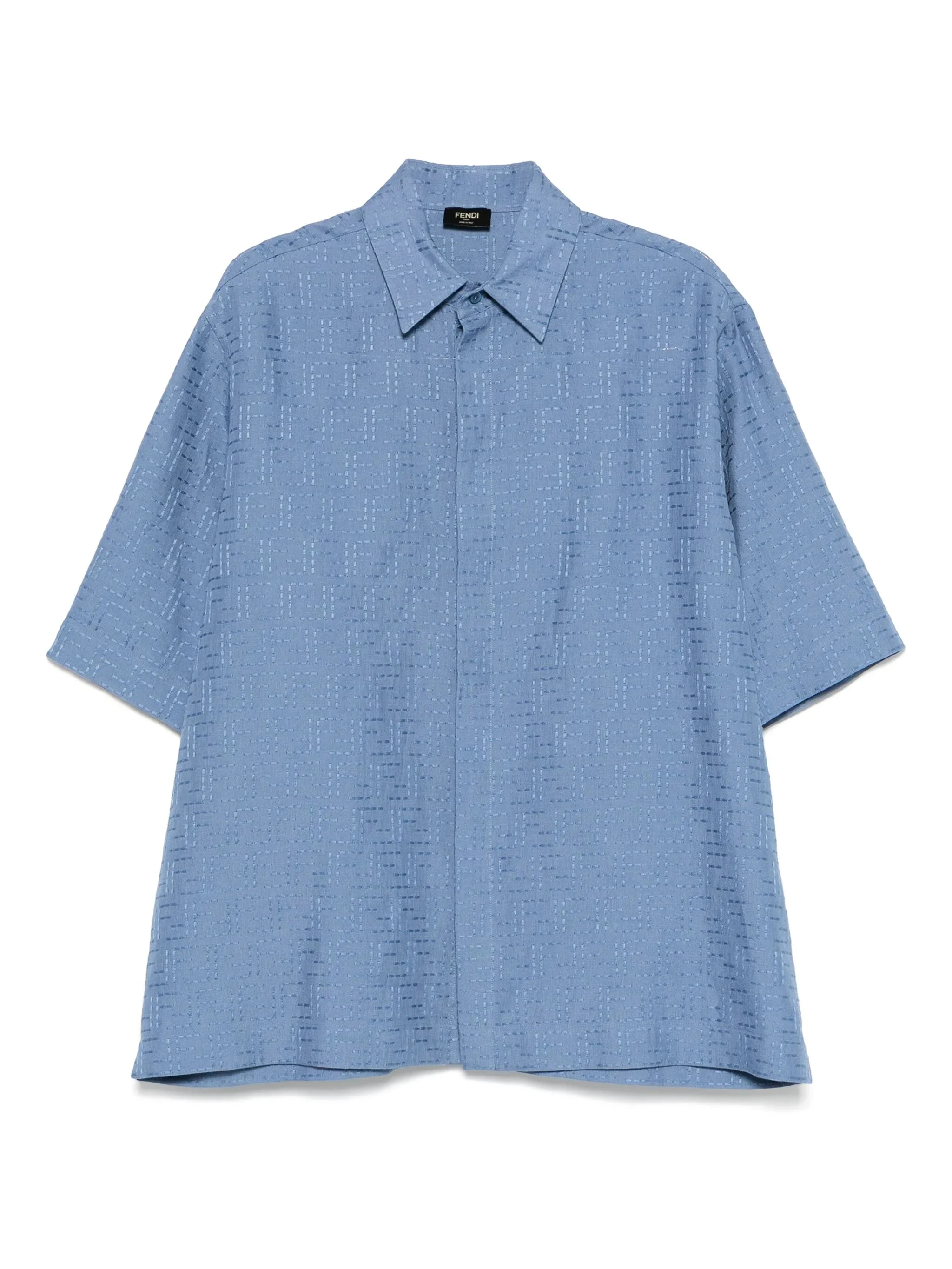 linen blend shirt - 1