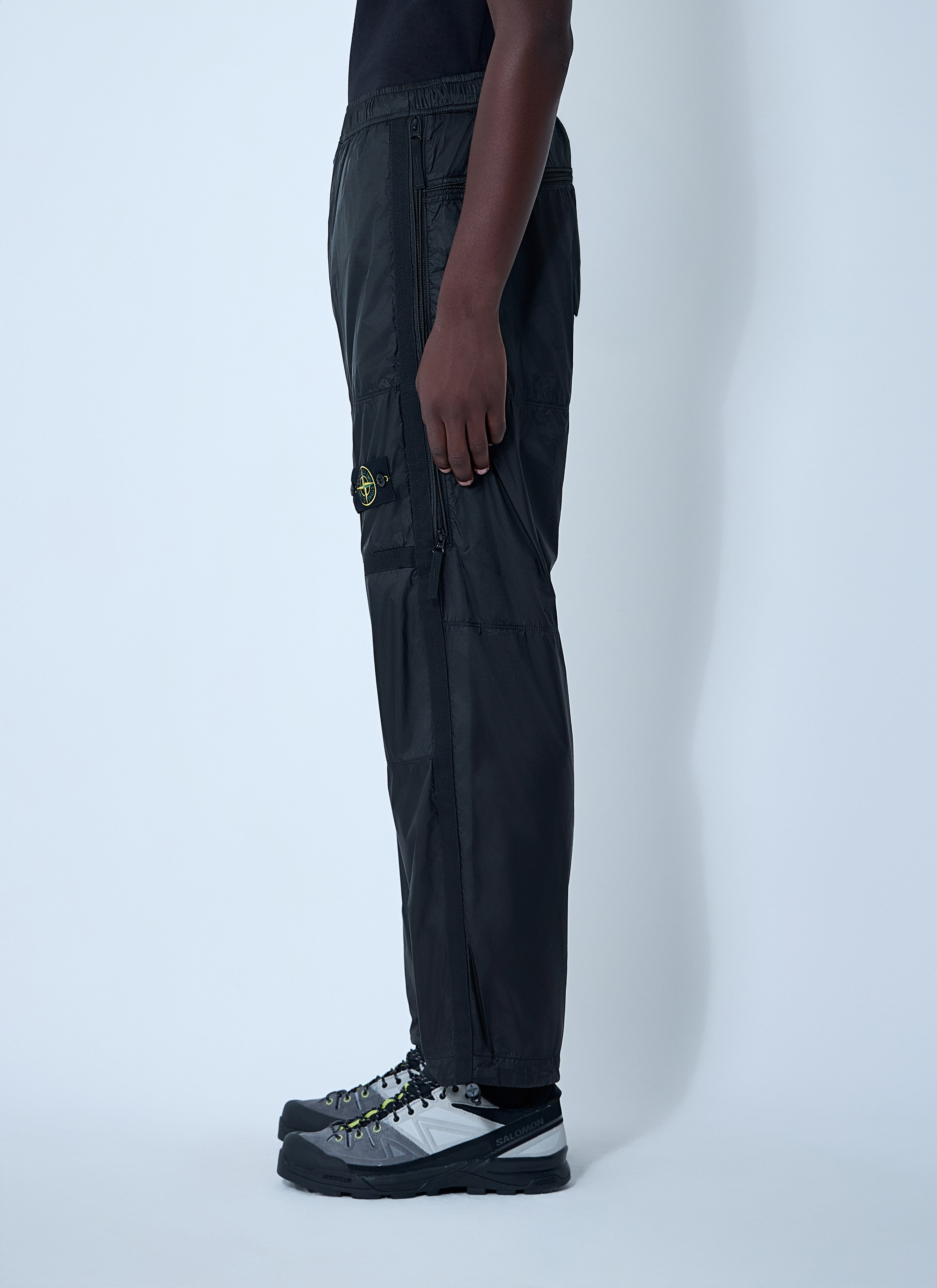 Stone Island Men Logo Patch Pants - 3