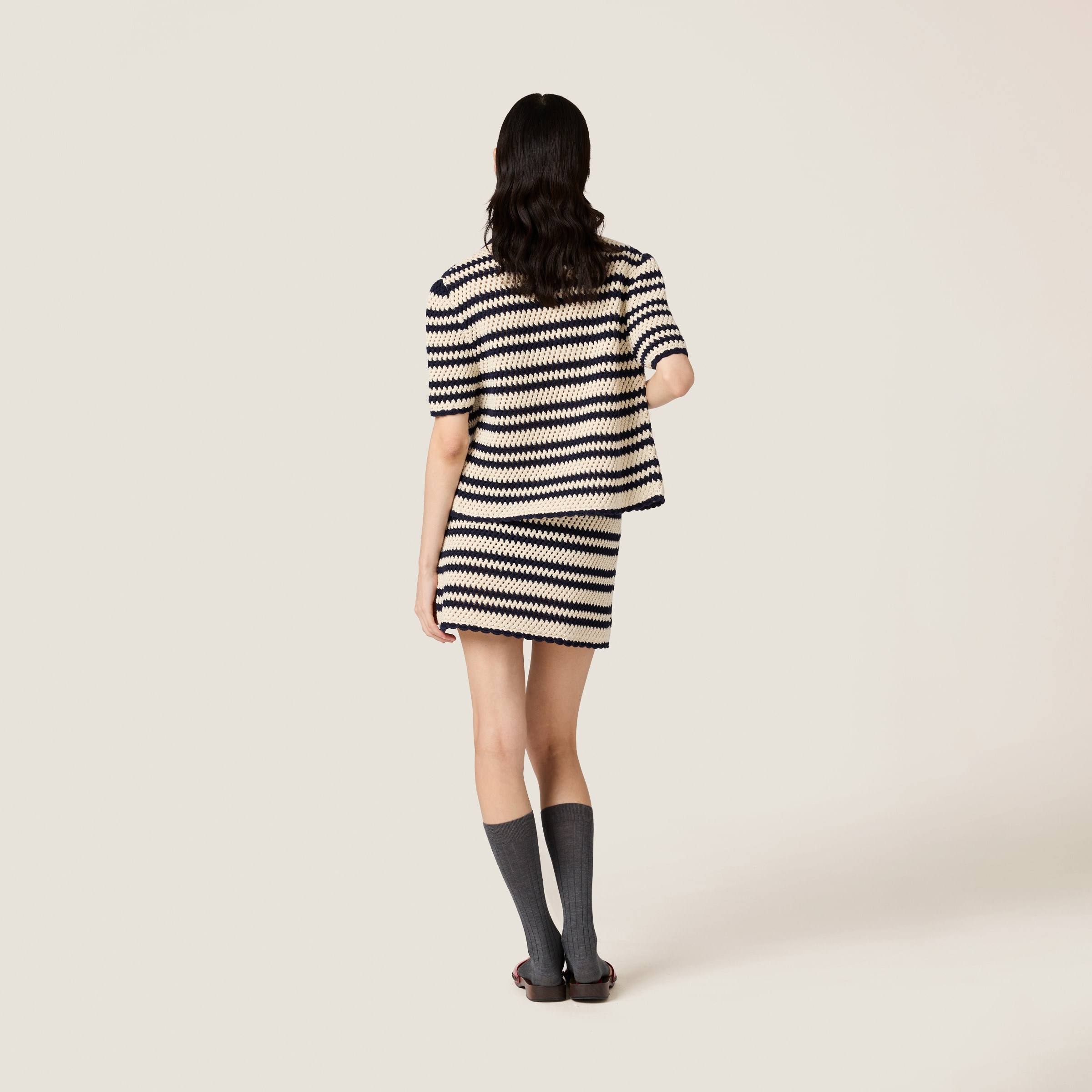 Cotton miniskirt - 3